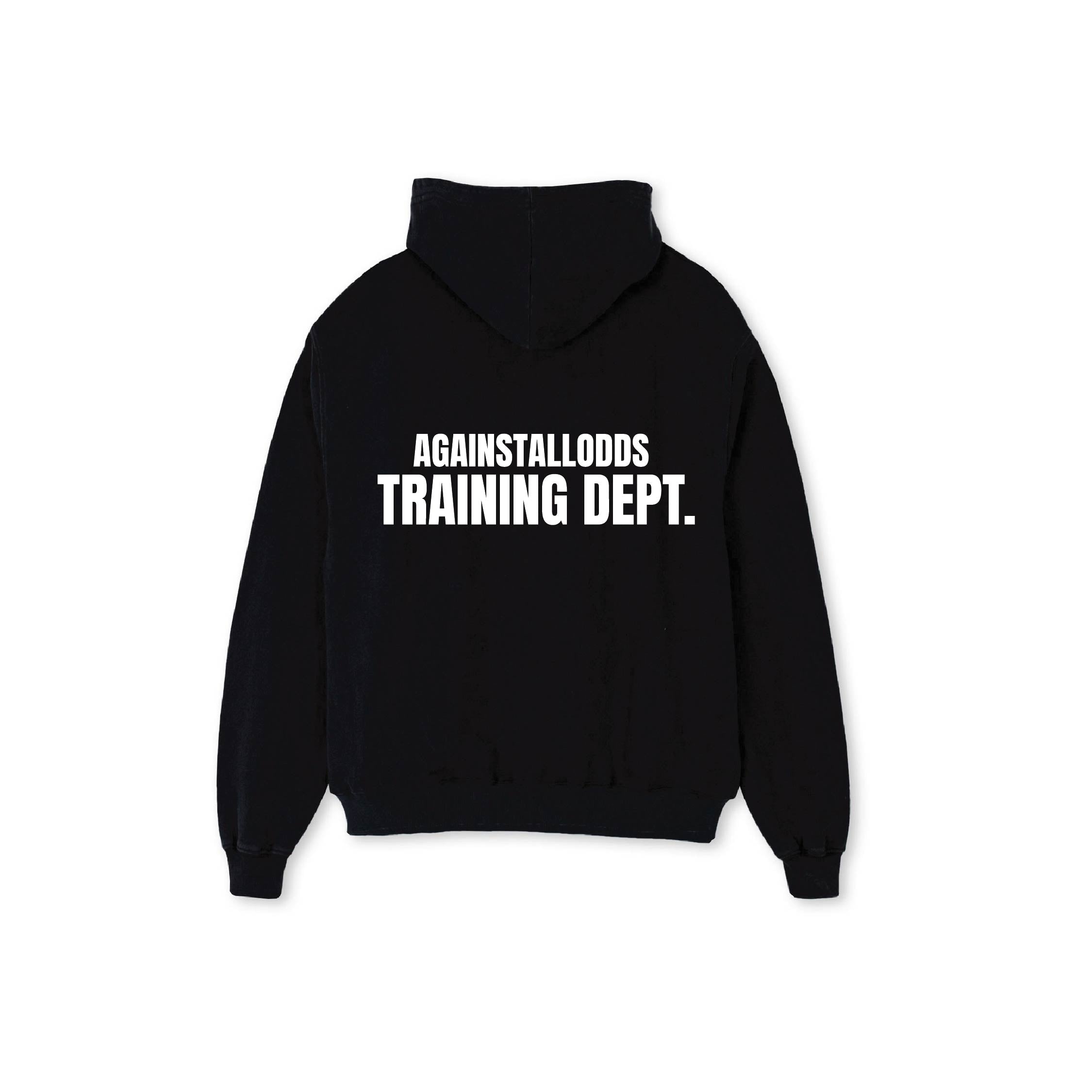 TRAINING DEPT. HOODIE - BLACK