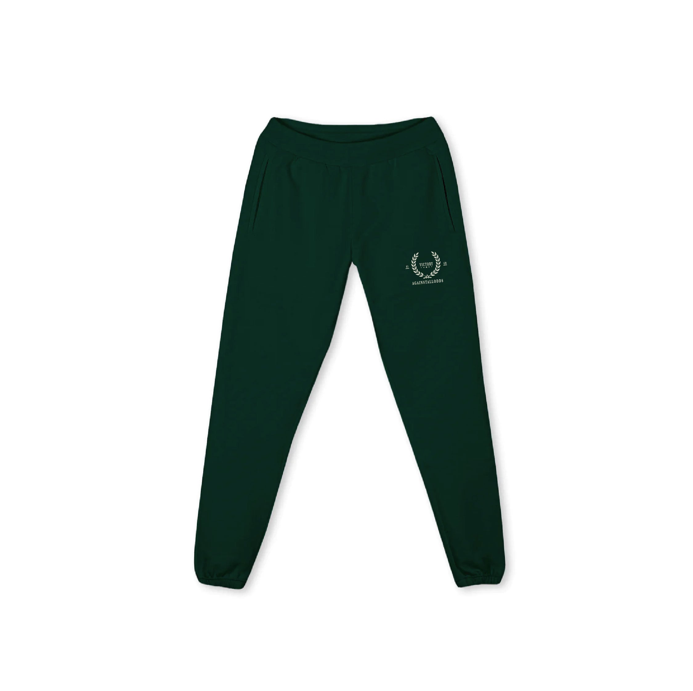 ESTATE OF MIND FRENCH TERRY SWEATPANTS - VICTORY - WILD GREEN