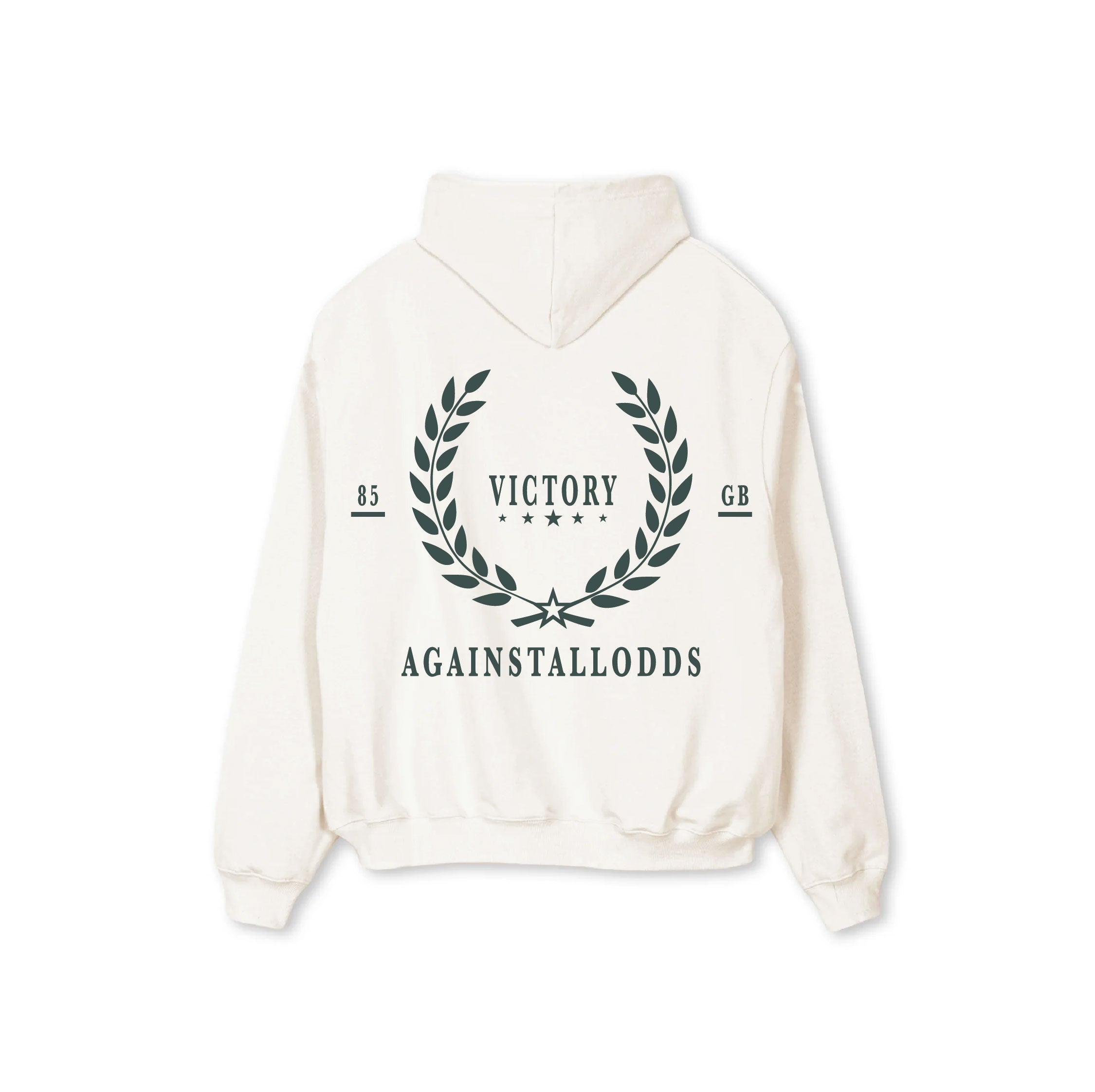 ESTATE OF MIND ULTRA-HEAVYWEIGHT HOODIE - VICTORY - VINTAGE WHITE