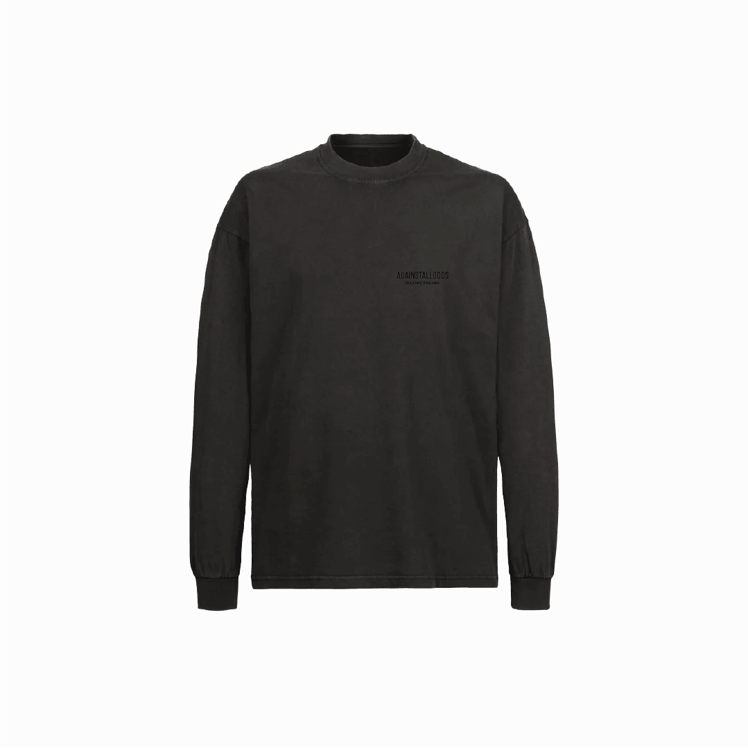 DREAMERS DISTRESSED LUXURY LONG SLEEVE TEE