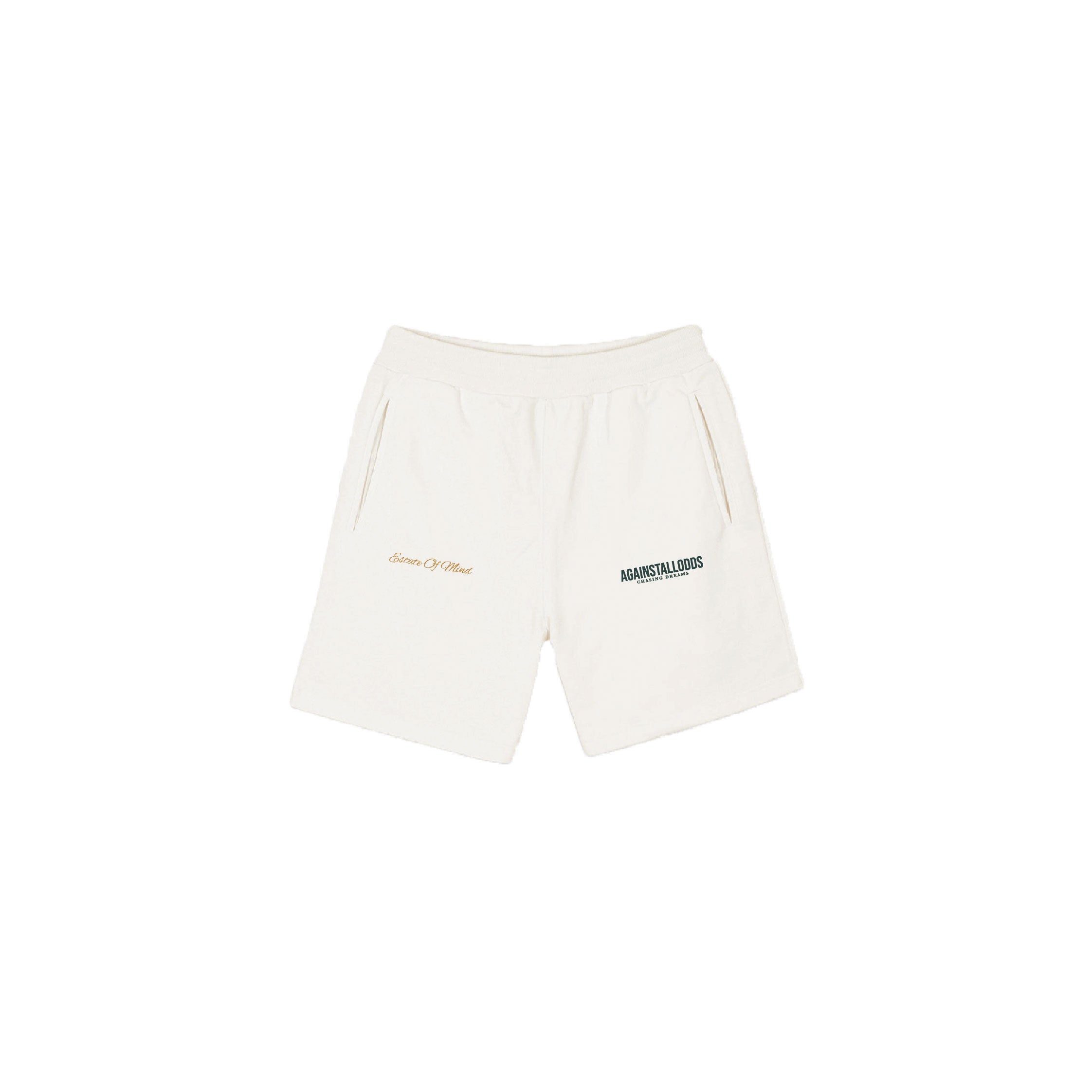 ESTATE OF MIND FRENCH TERRY SHORTS - VINTAGE WHITE