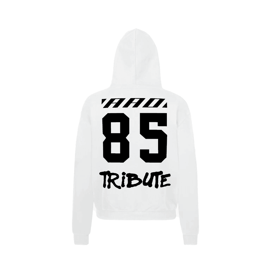 85 WHITE LUXURY HOODIE