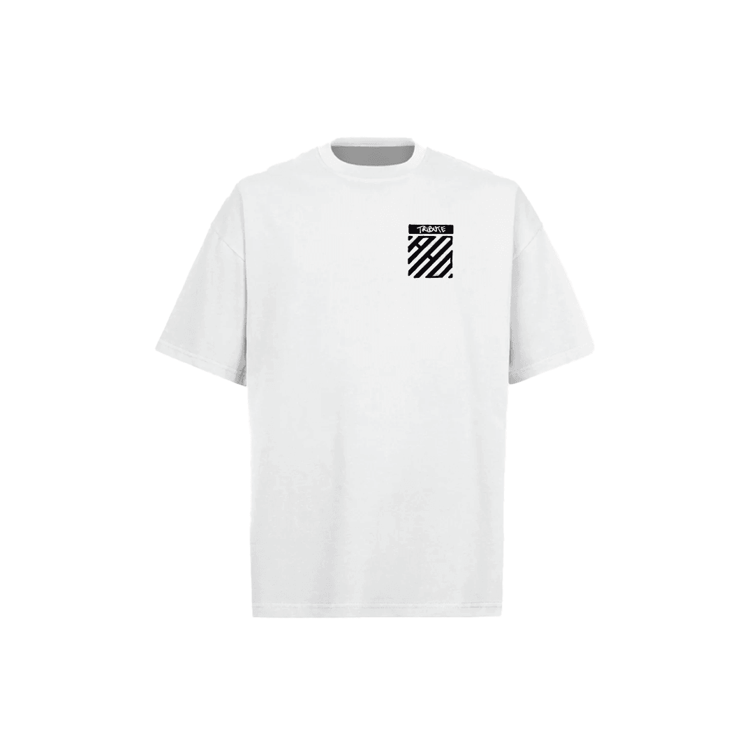 TRIBUTE WHITE LUXURY TEE