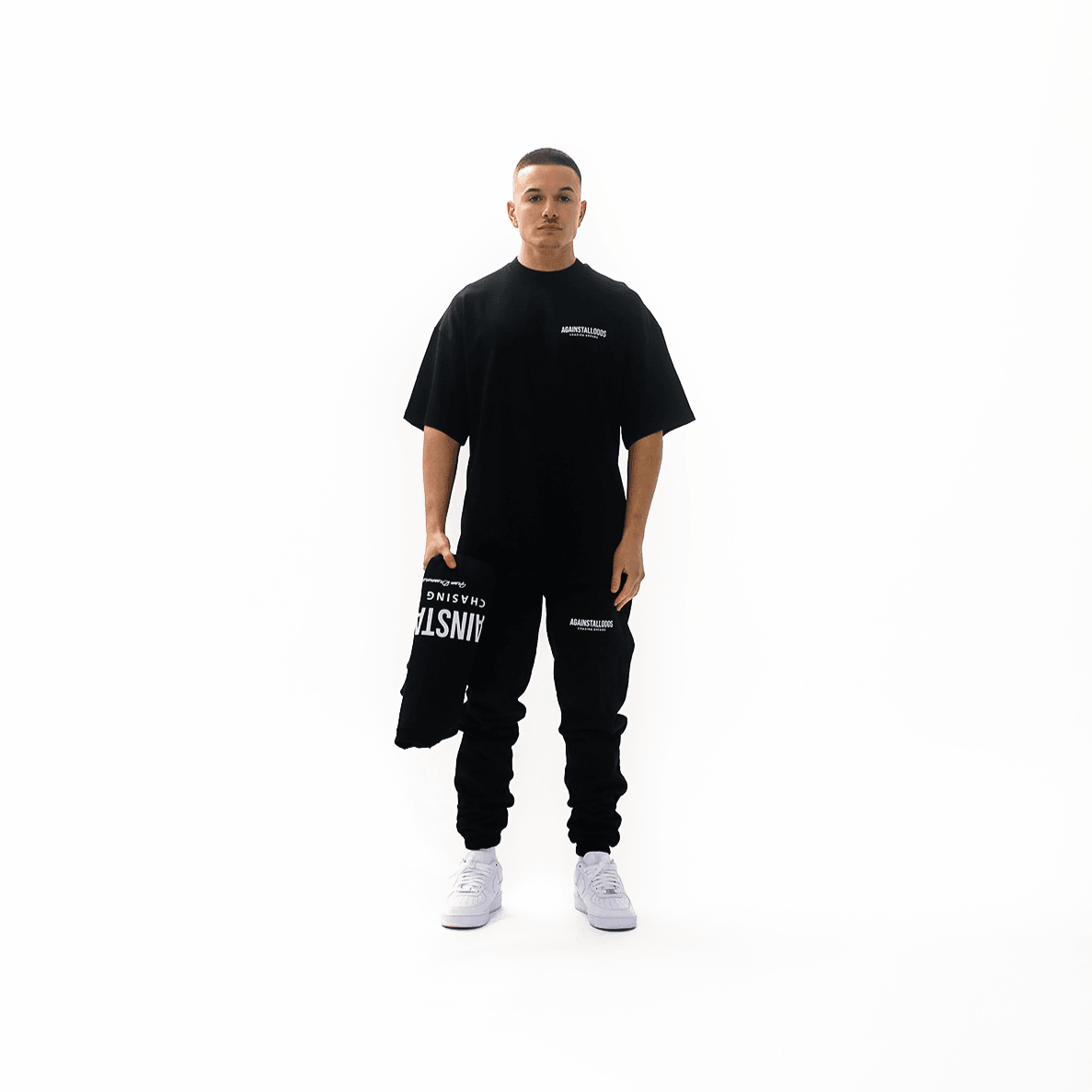 DREAMERS BLACK HEAVYWEIGHT SWEATPANTS