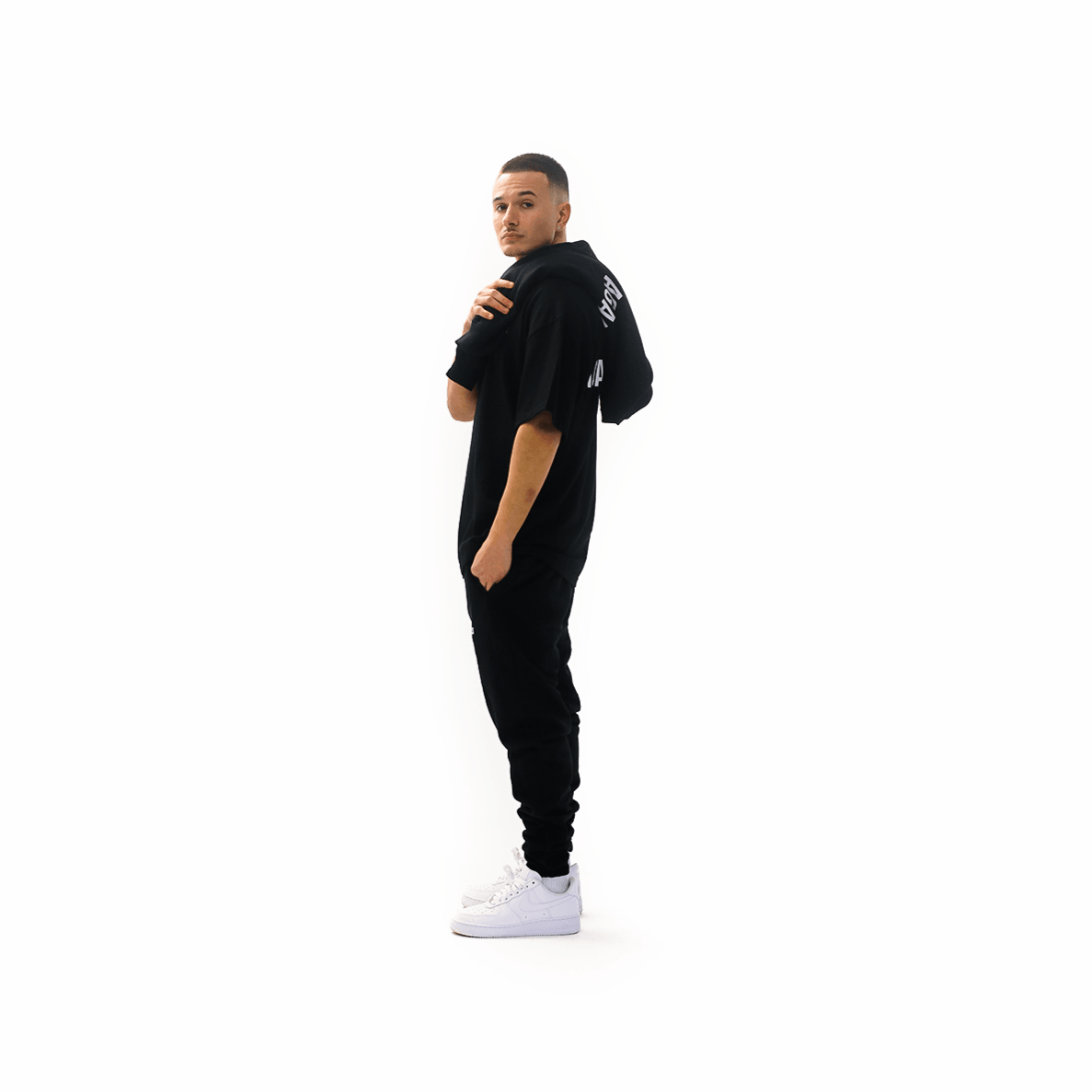 DREAMERS BLACK HEAVYWEIGHT SWEATPANTS