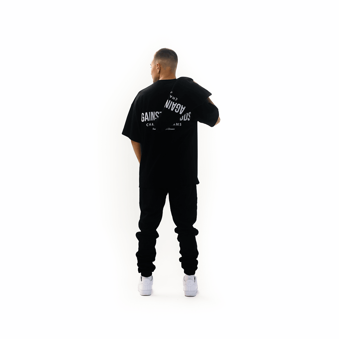 DREAMERS BLACK HEAVYWEIGHT SWEATPANTS