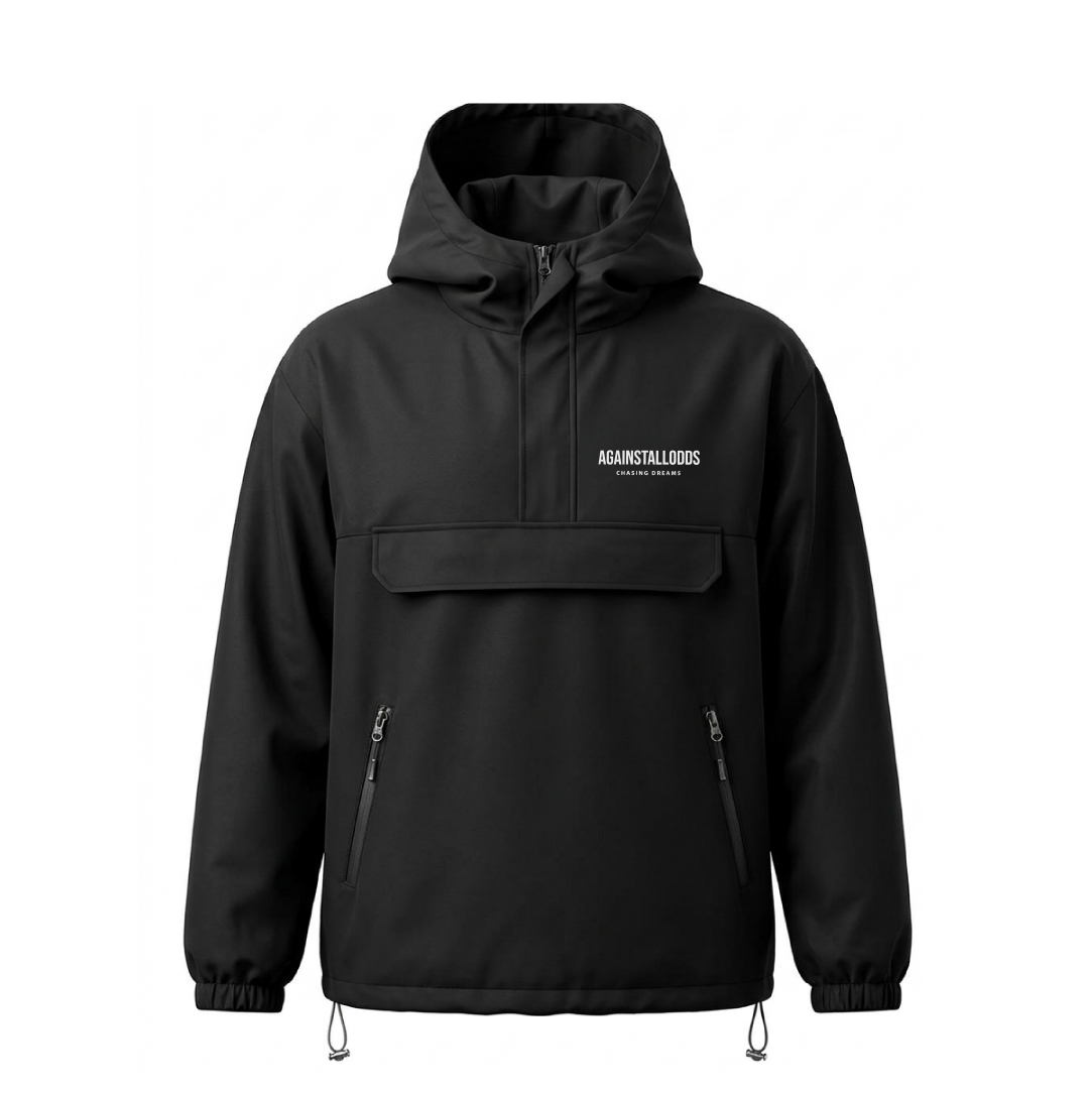 BLACK WINDBREAKER