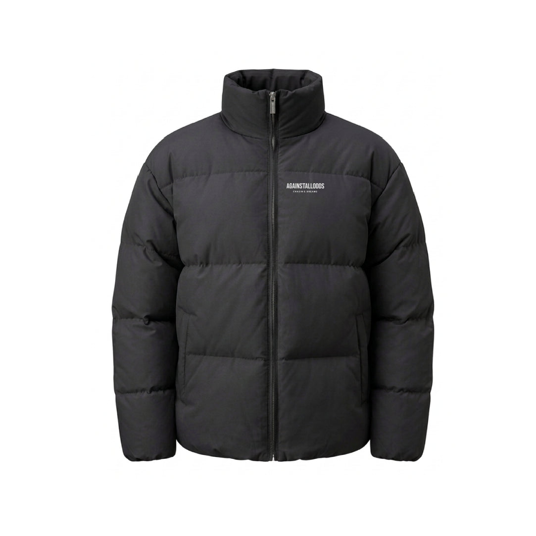 BLACK PUFFER JACKET