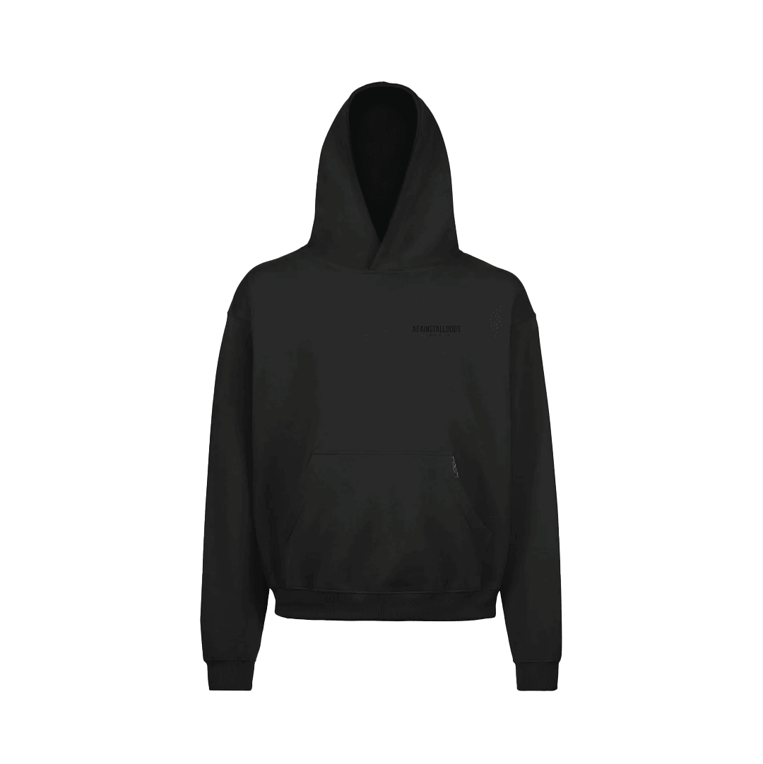 Branded Blank - Black Luxury Hoodie