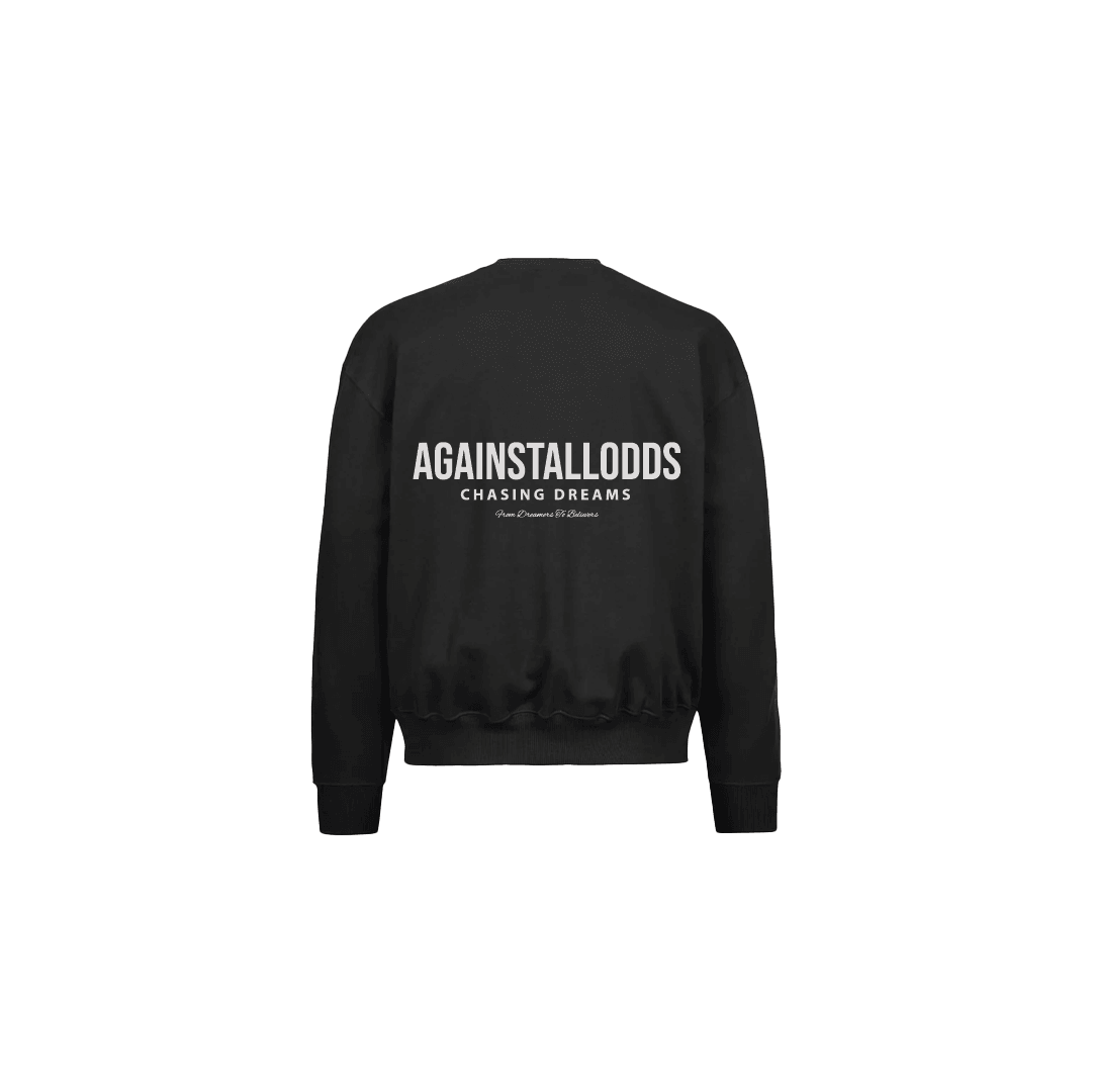 DREAMERS BLACK HEAVYWEIGHT SWEATSHIRT