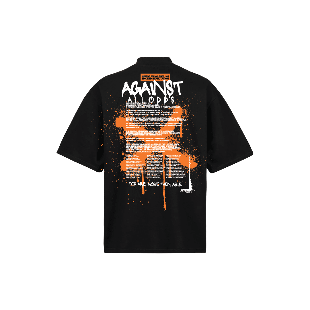 Elevated Series X Mock Neck Ultra Luxury Tee - Black