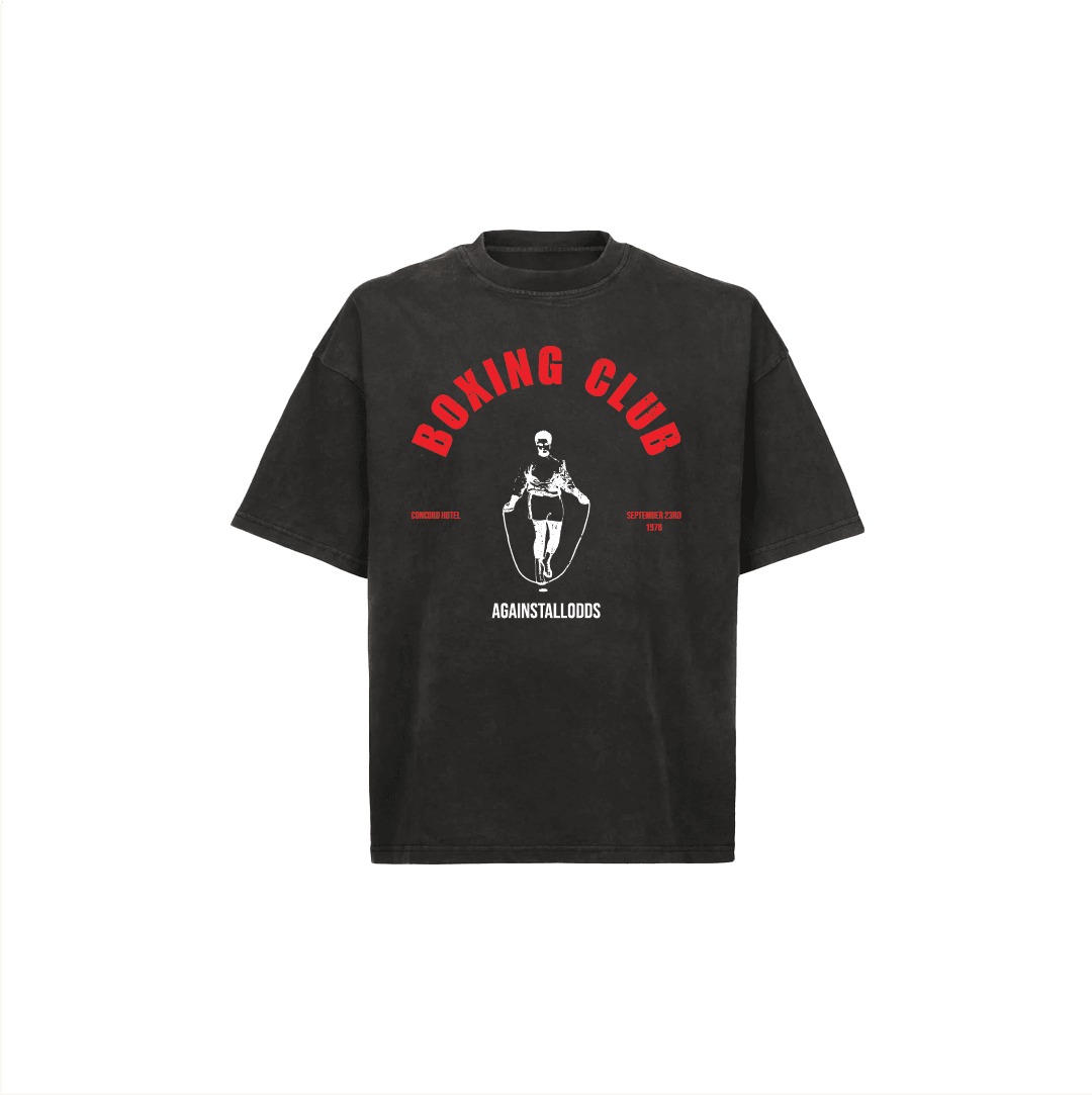 BOXING CLUB DISTRESSED LUXURY TEE
