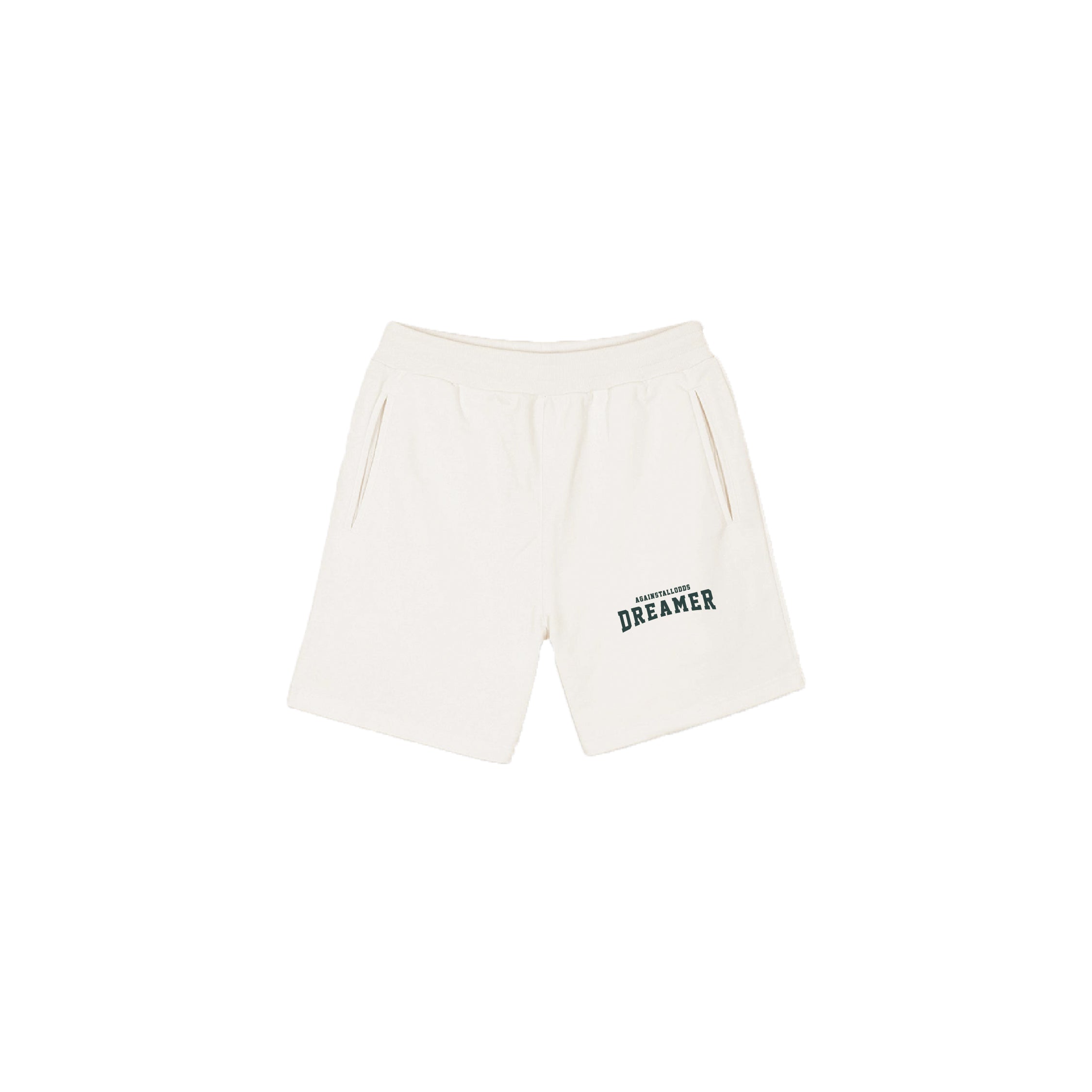 ESTATE OF MIND FRENCH TERRY SHORTS - DREAMER - VINTAGE WHITE