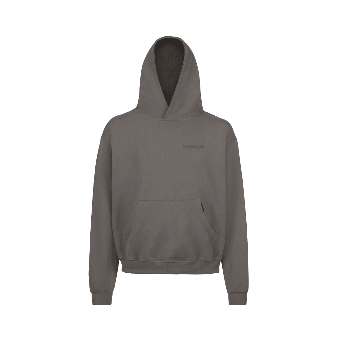 Branded Blank- Graphite Luxury Hoodie