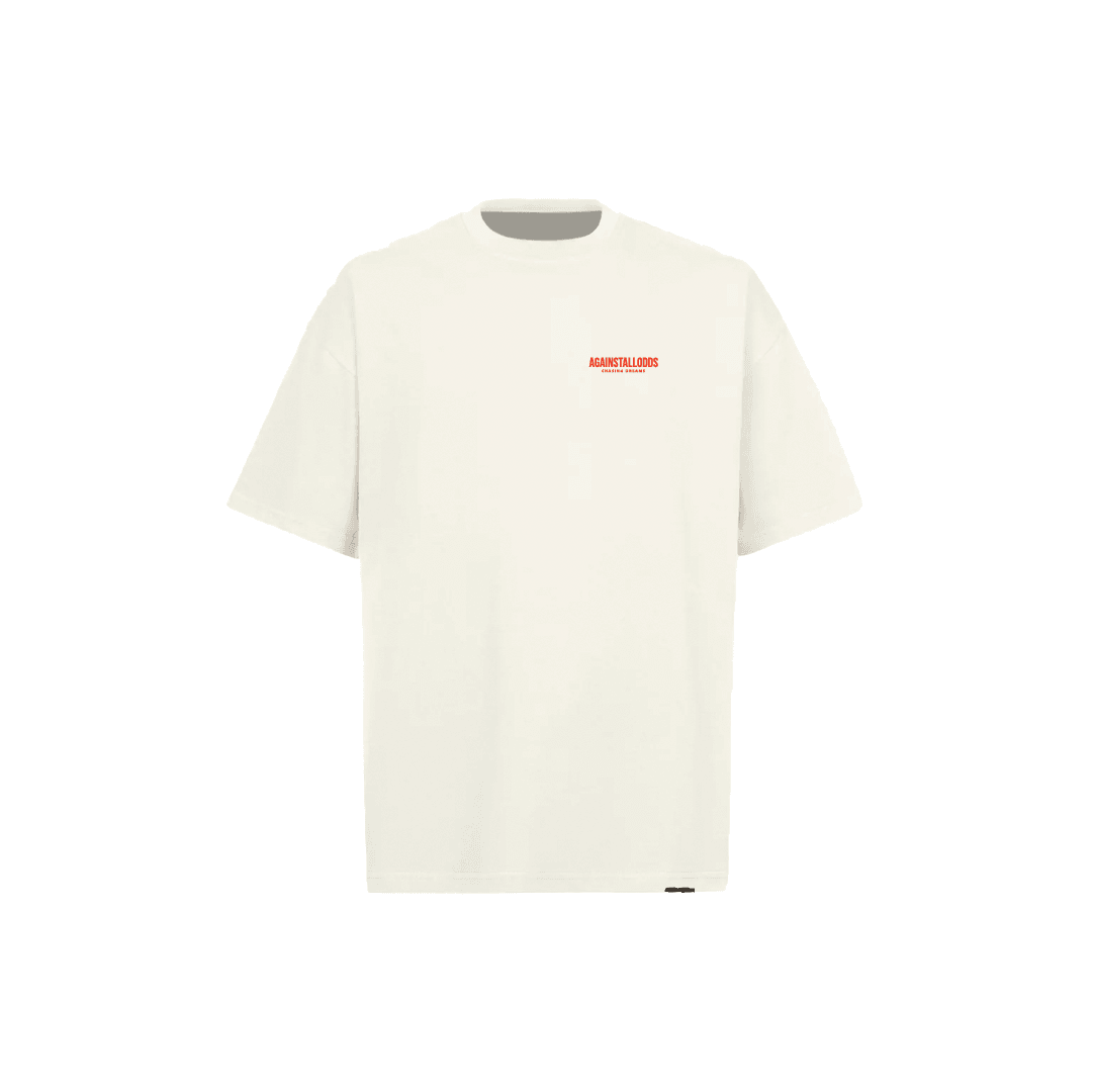 Elevated Series - Ivory / Red Luxury Tee