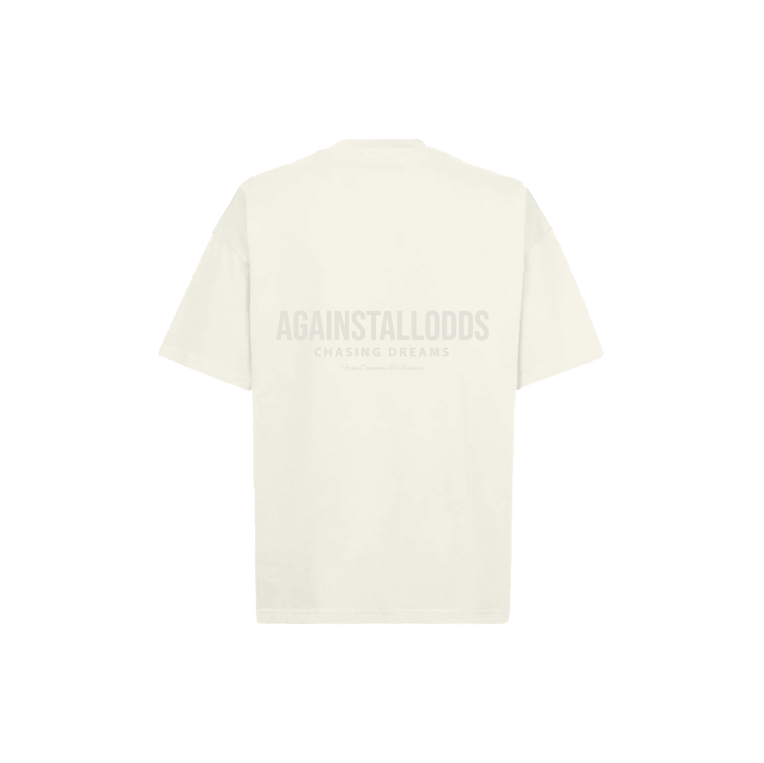 Branded Blank -Ivory Luxury Tee