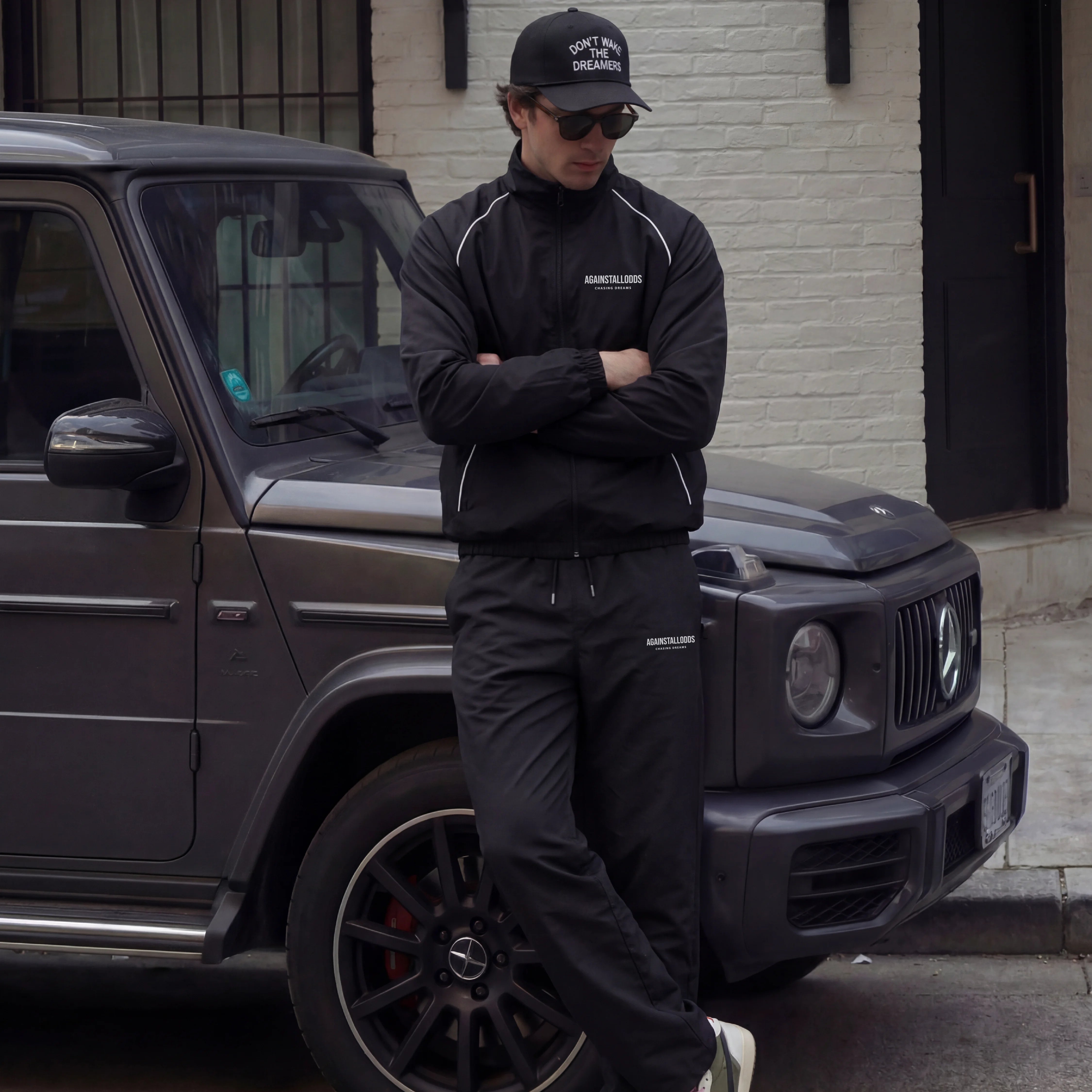 CLUB TRACKSUIT PANTS - BLACK