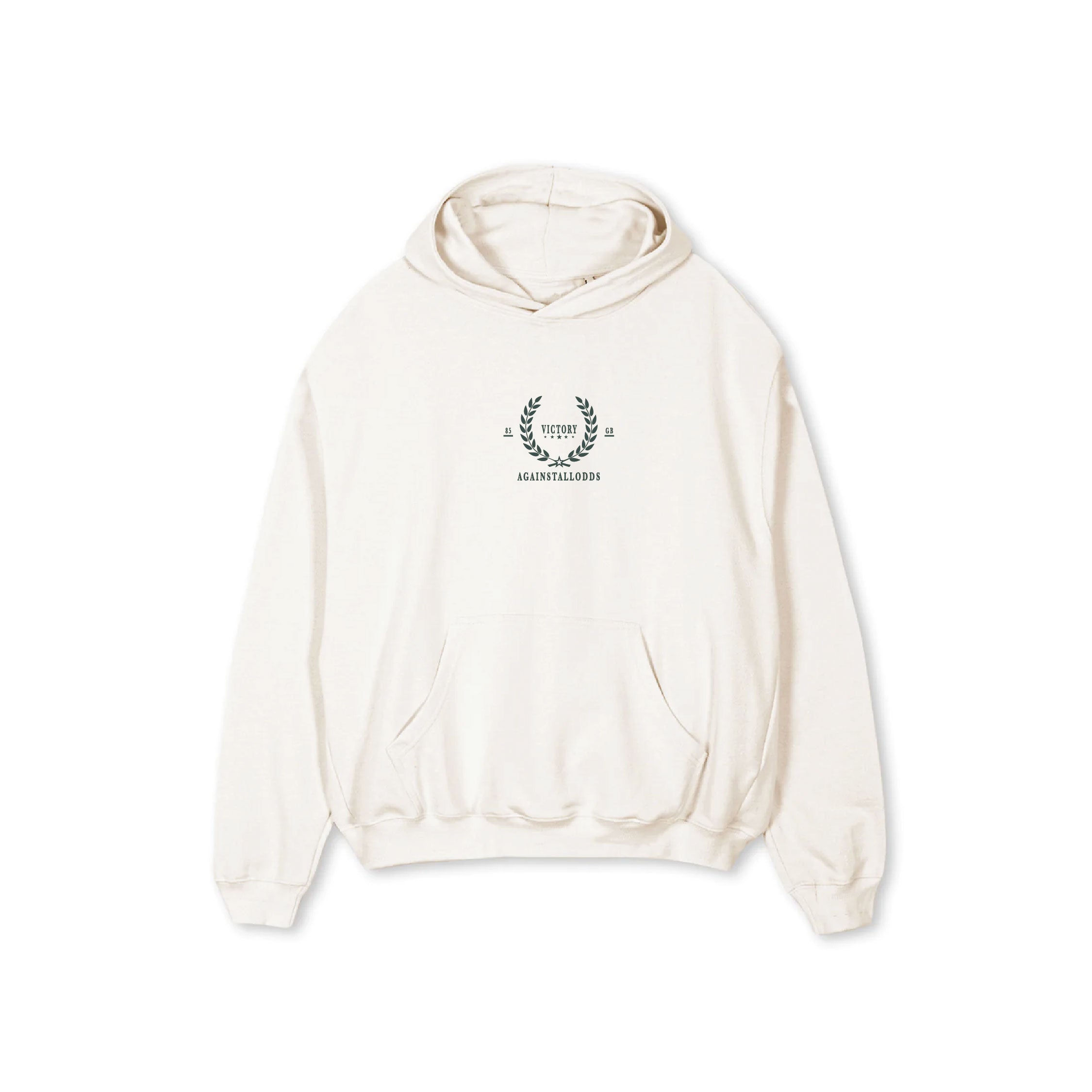 ESTATE OF MIND ULTRA-HEAVYWEIGHT HOODIE - VICTORY - VINTAGE WHITE