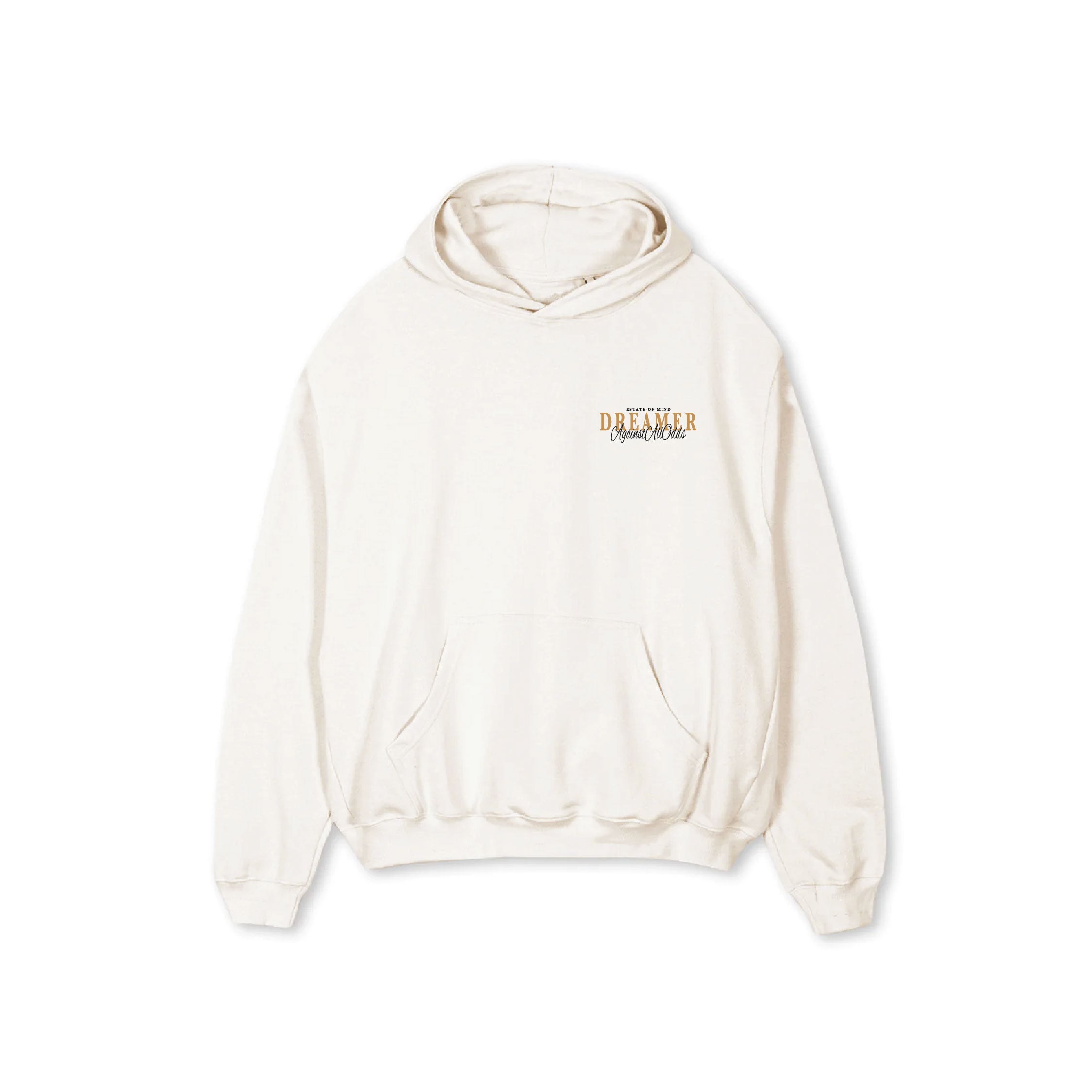 ESTATE OF MIND ULTRA-HEAVYWEIGHT HOODIE - VINTAGE WHITE