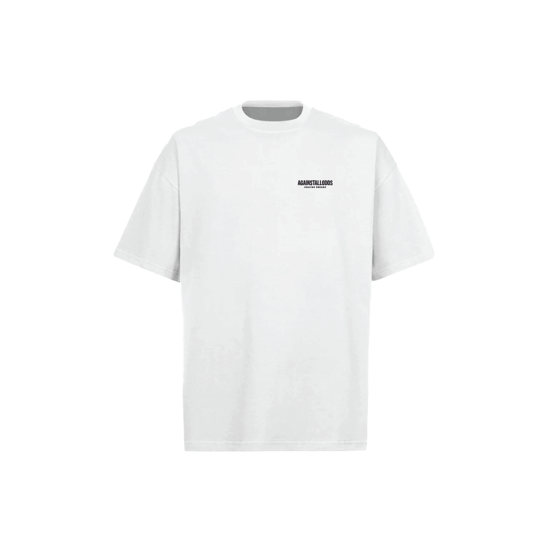 DREAMERS WHITE LUXURY TEE