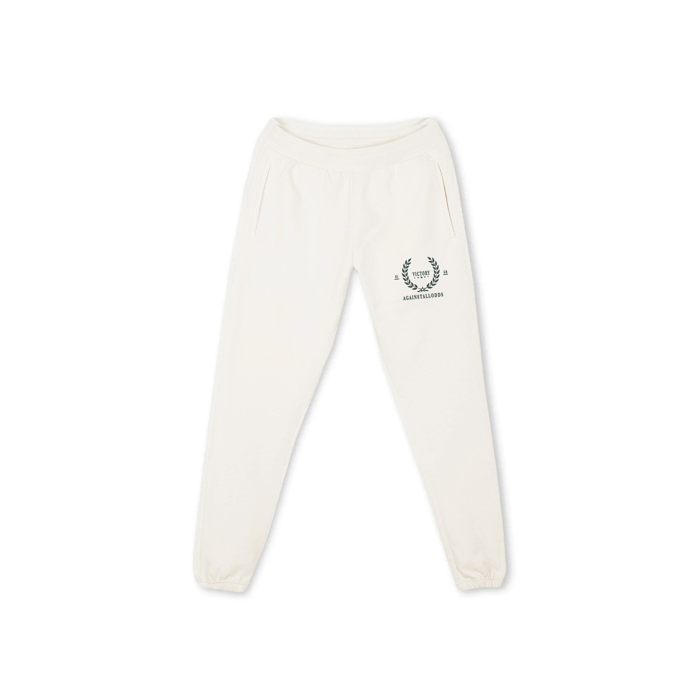 ESTATE OF MIND FRENCH TERRY SWEATPANTS - VICTORY - VINTAGE WHITE