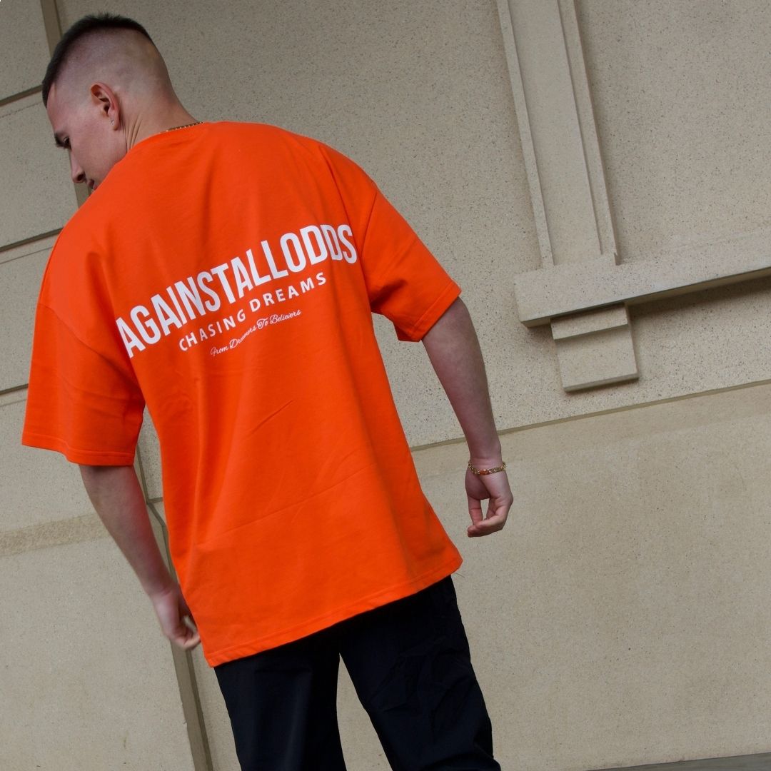 Dreamers ULTRA LUXURY TEE - ORANGE