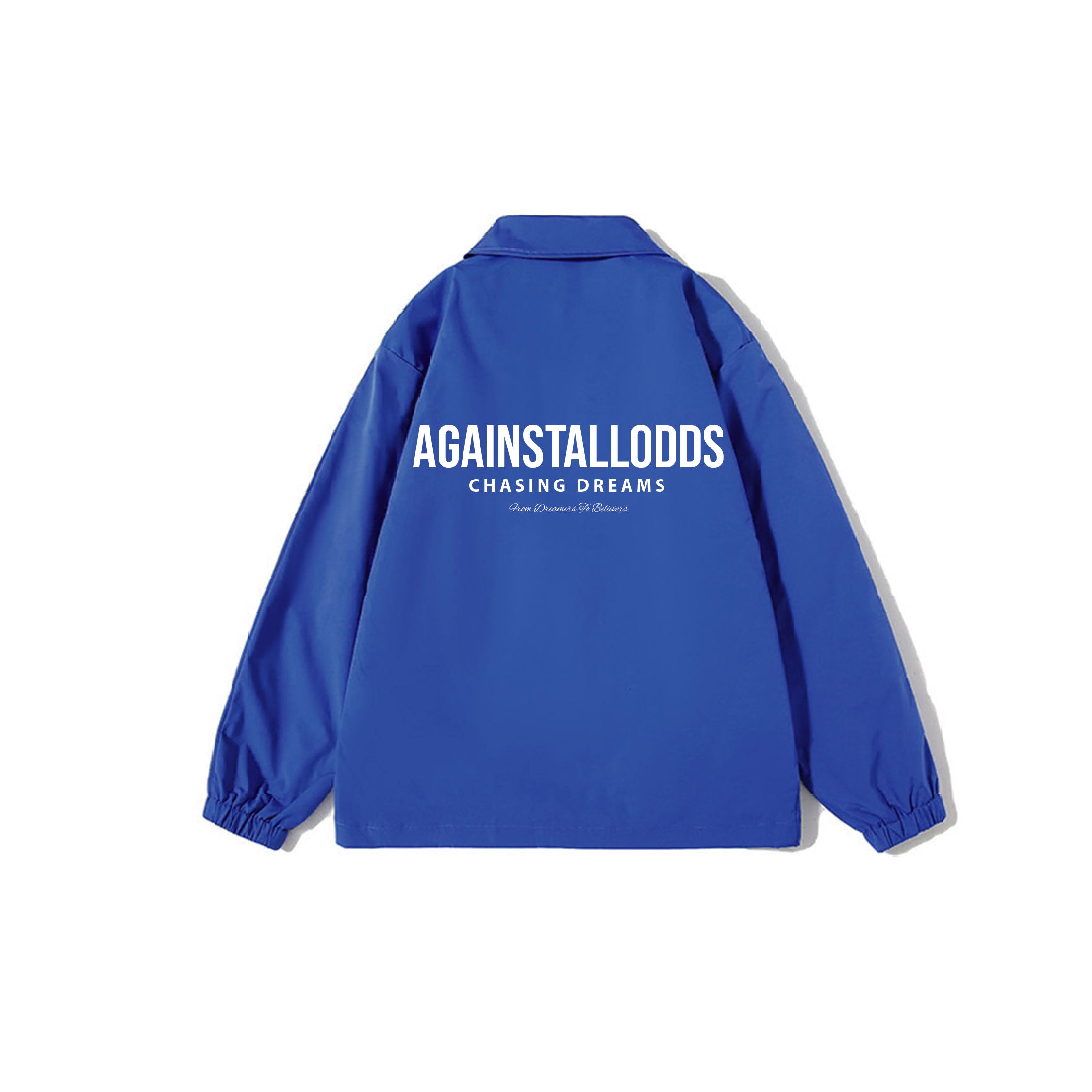 DREAMERS LIGHTWEIGHT OVER COAT - BLUE