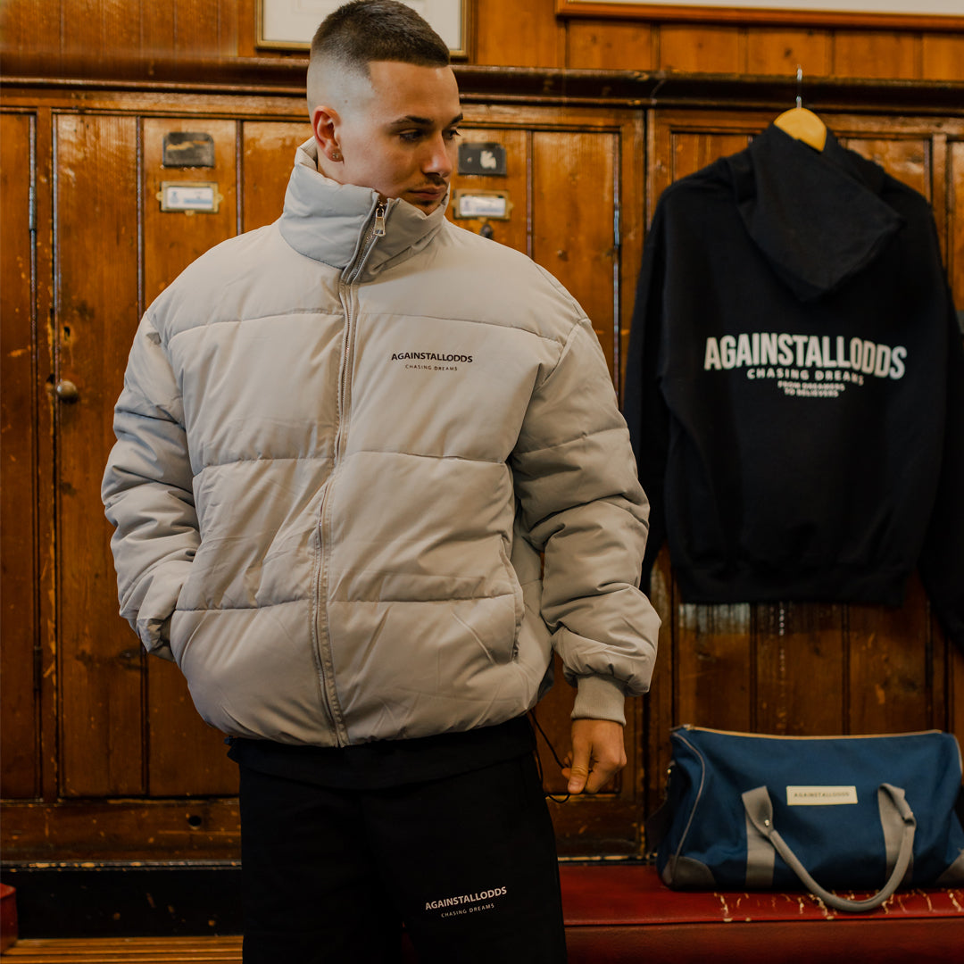 THE DREAMERS WINTER PUFFER JACKET - Grey