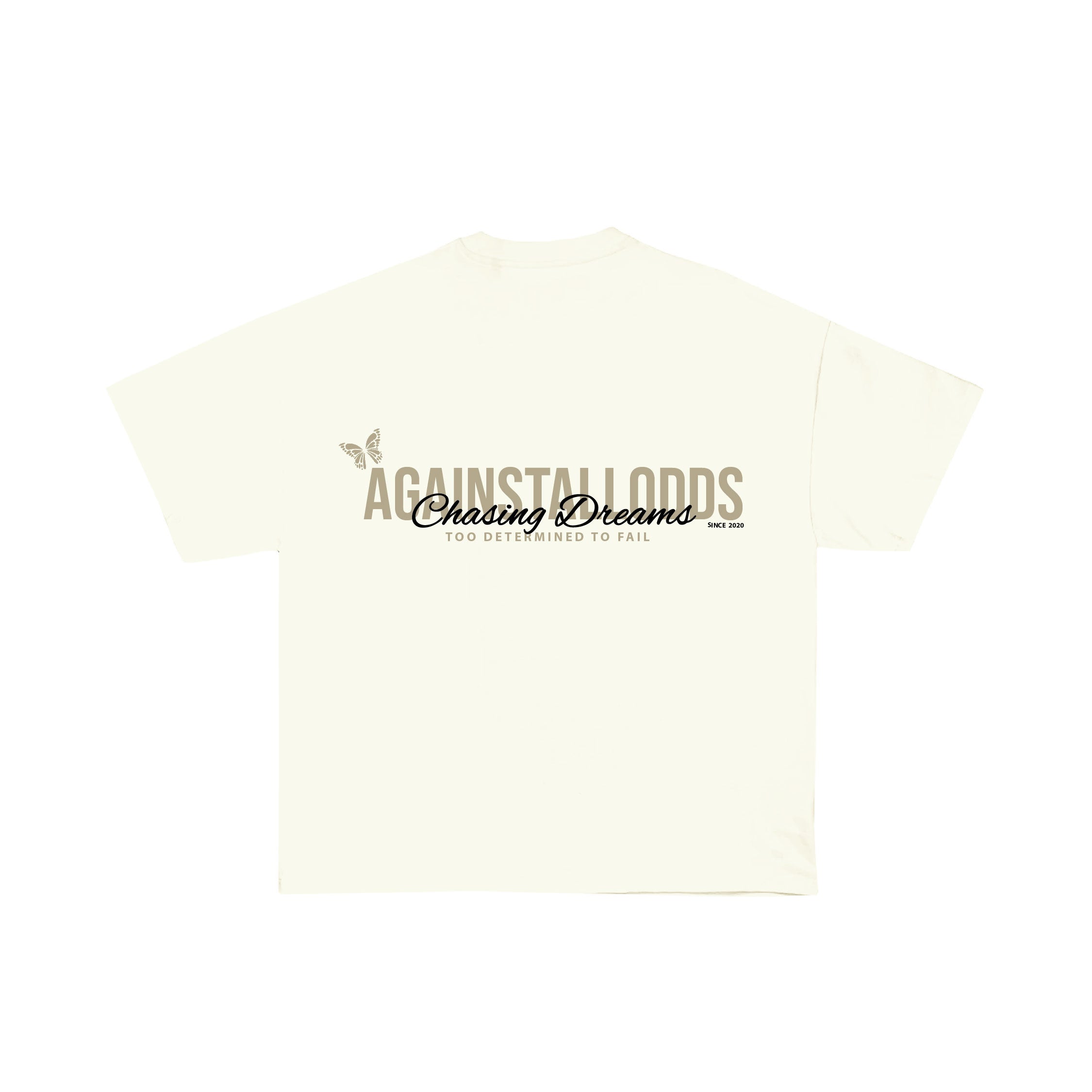 Too Determind ULTRA LUXURY TEE - OFF WHITE