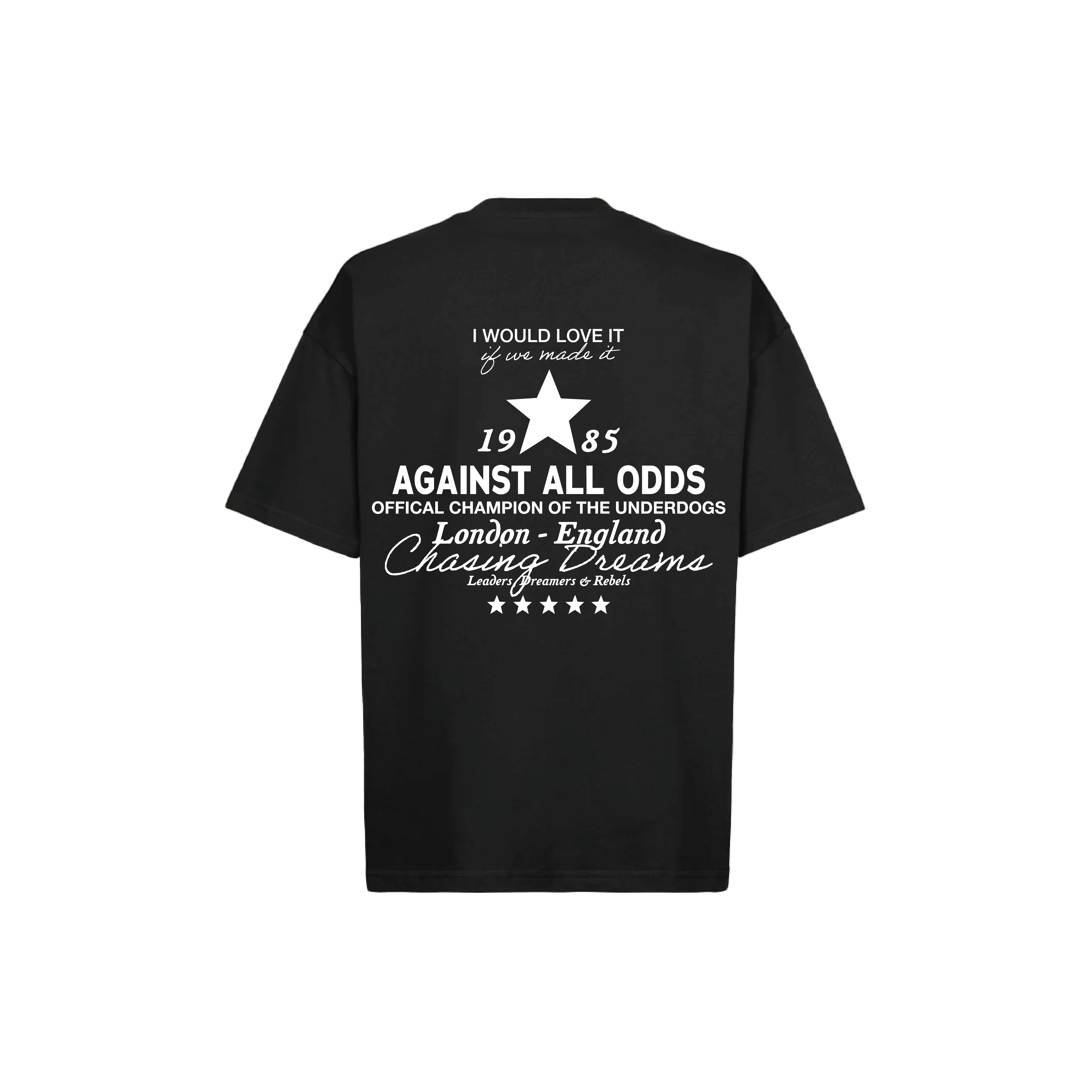 1985 BLACK LUXURY TEE