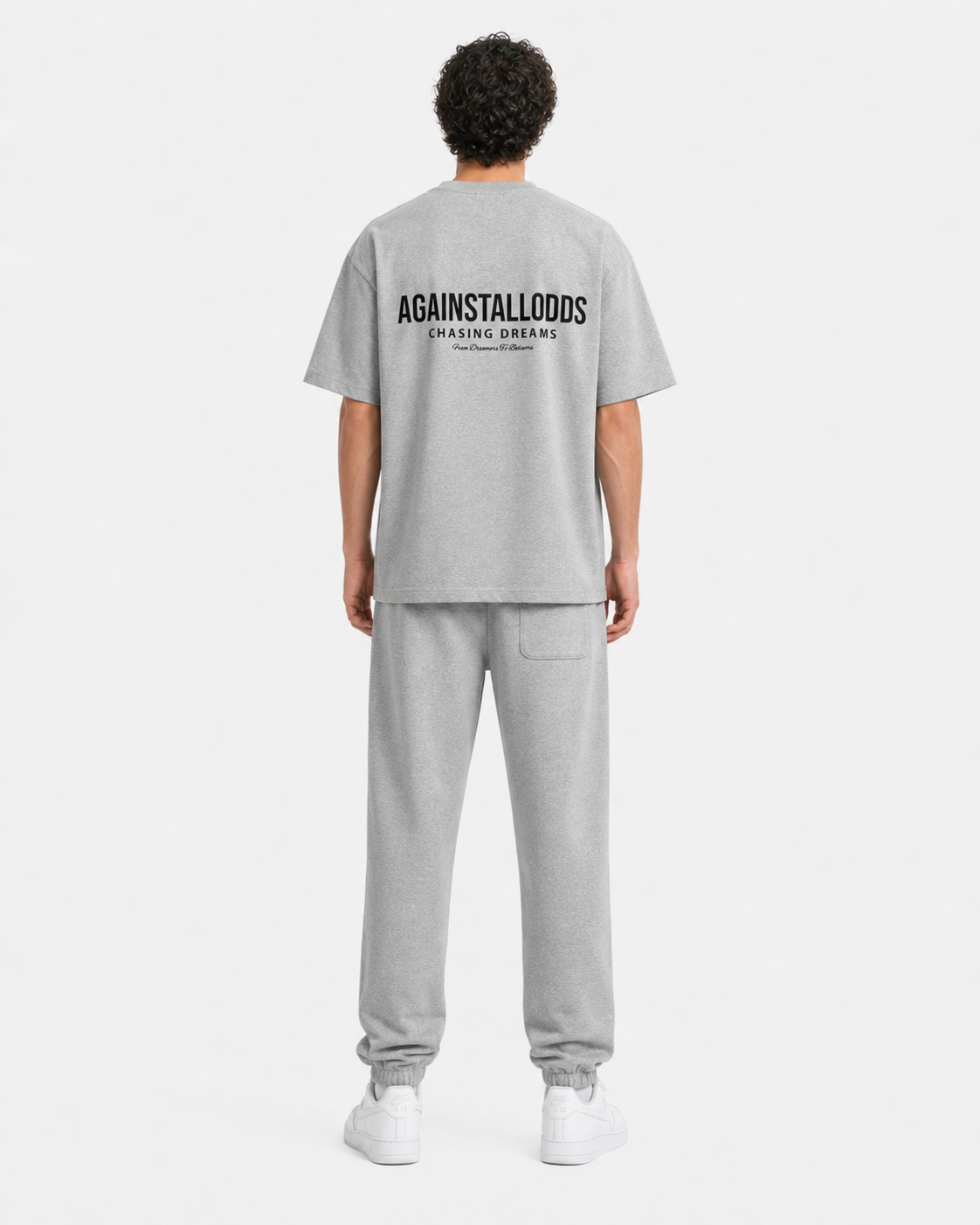 DREAMERS GREY LUXURY TEE