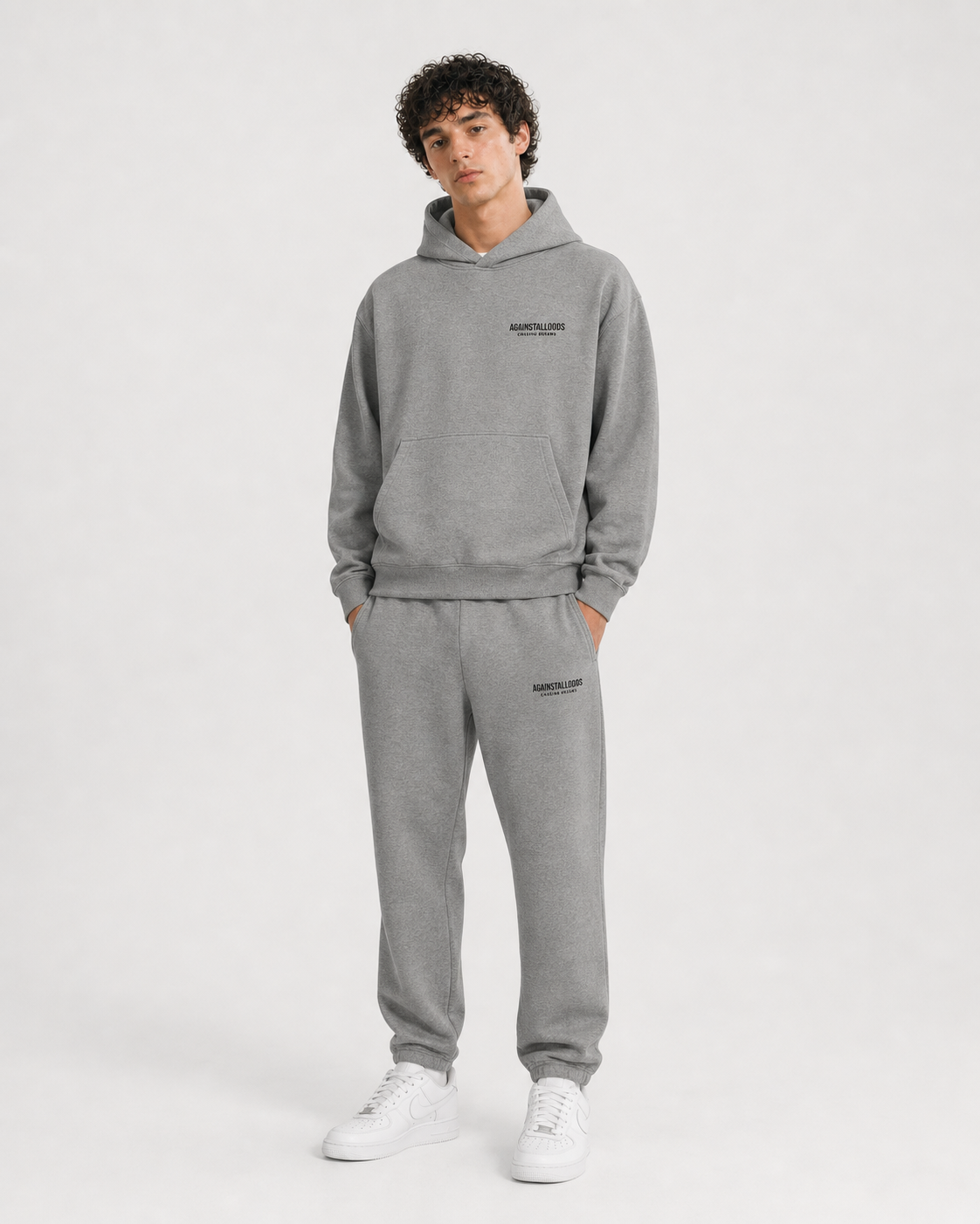 DREAMERS GREY HEAVYWEIGHT HOODIE