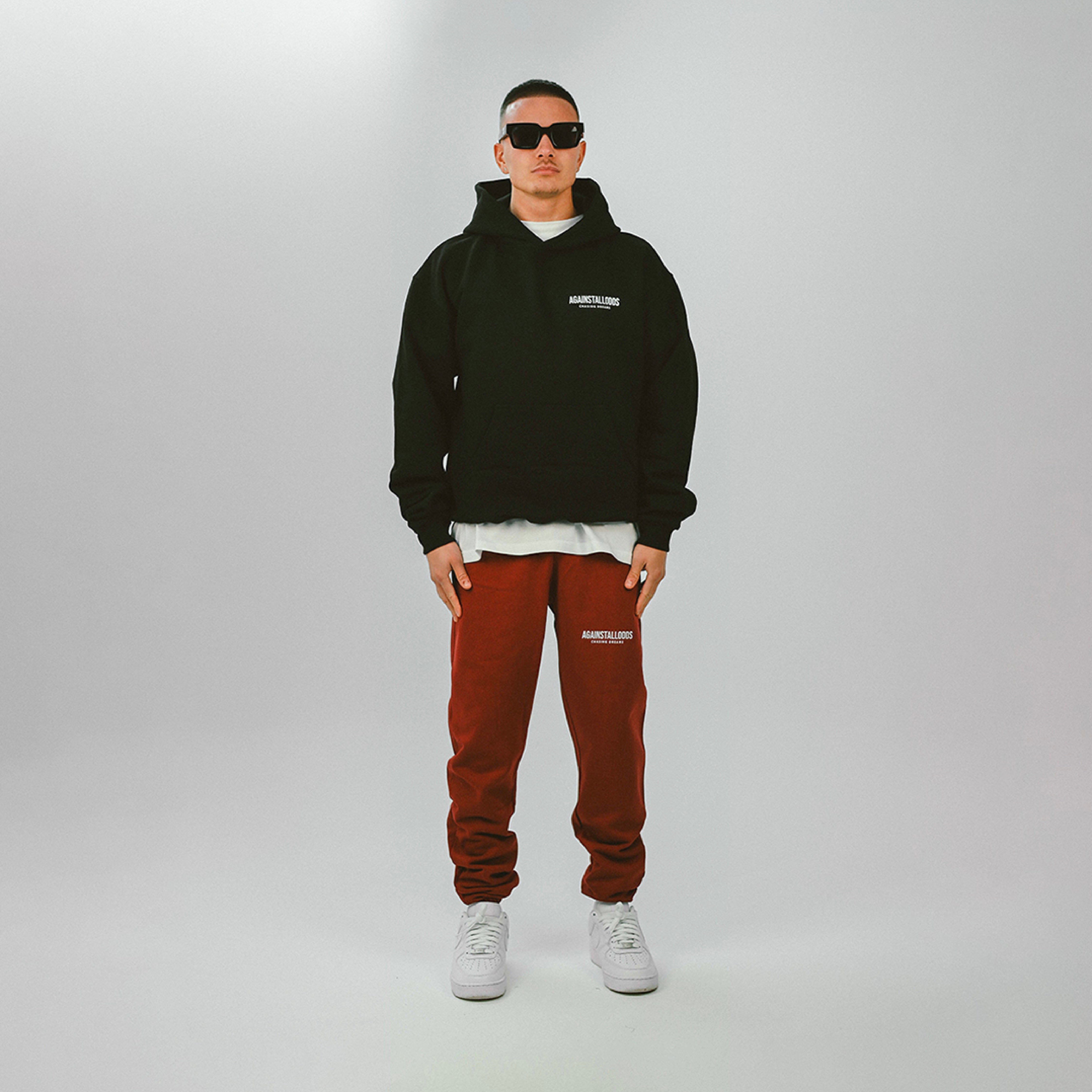 Dreamers French Terry Sweatpants - Burgundy