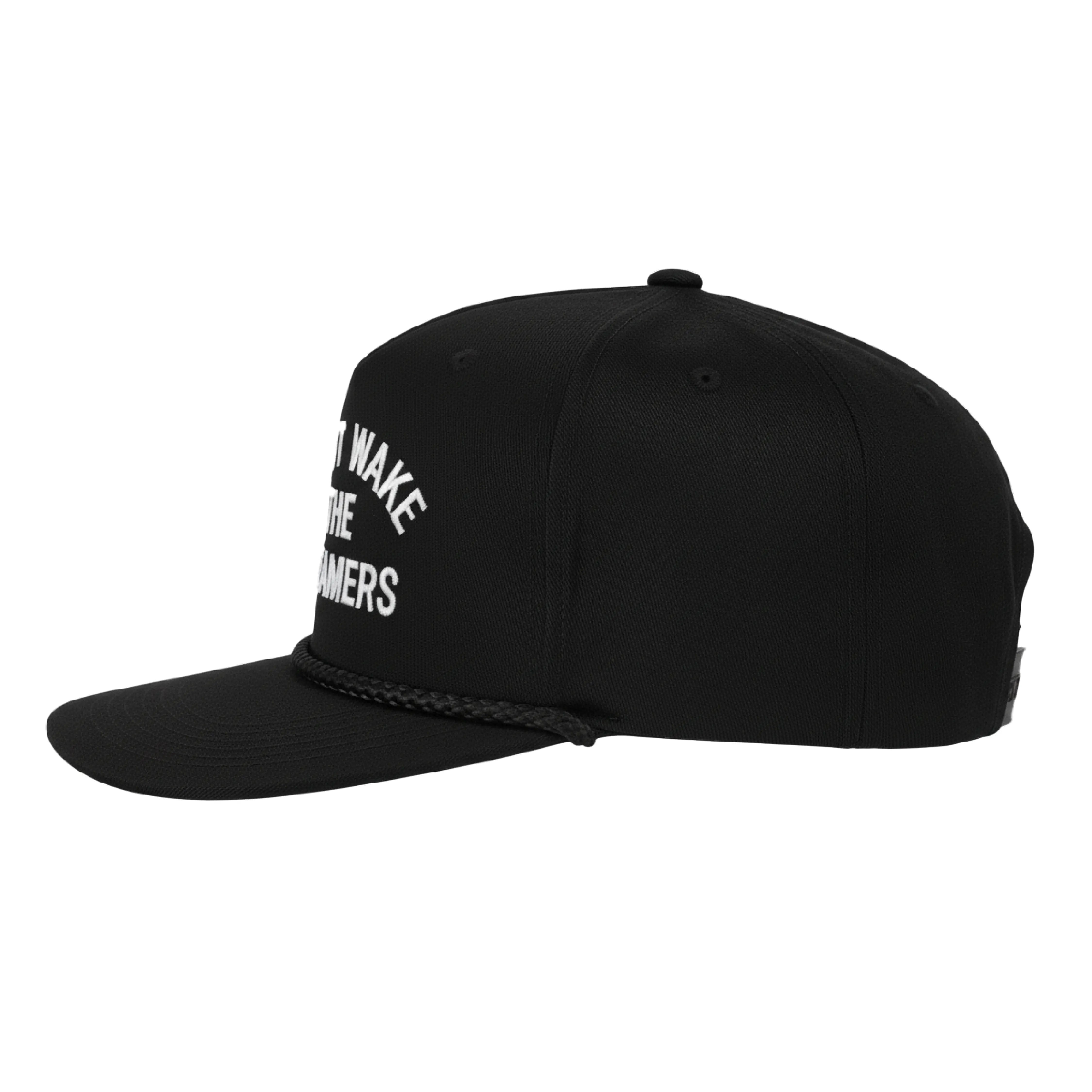 DON'T WAKE THE DREAMERS CAP - BLACK
