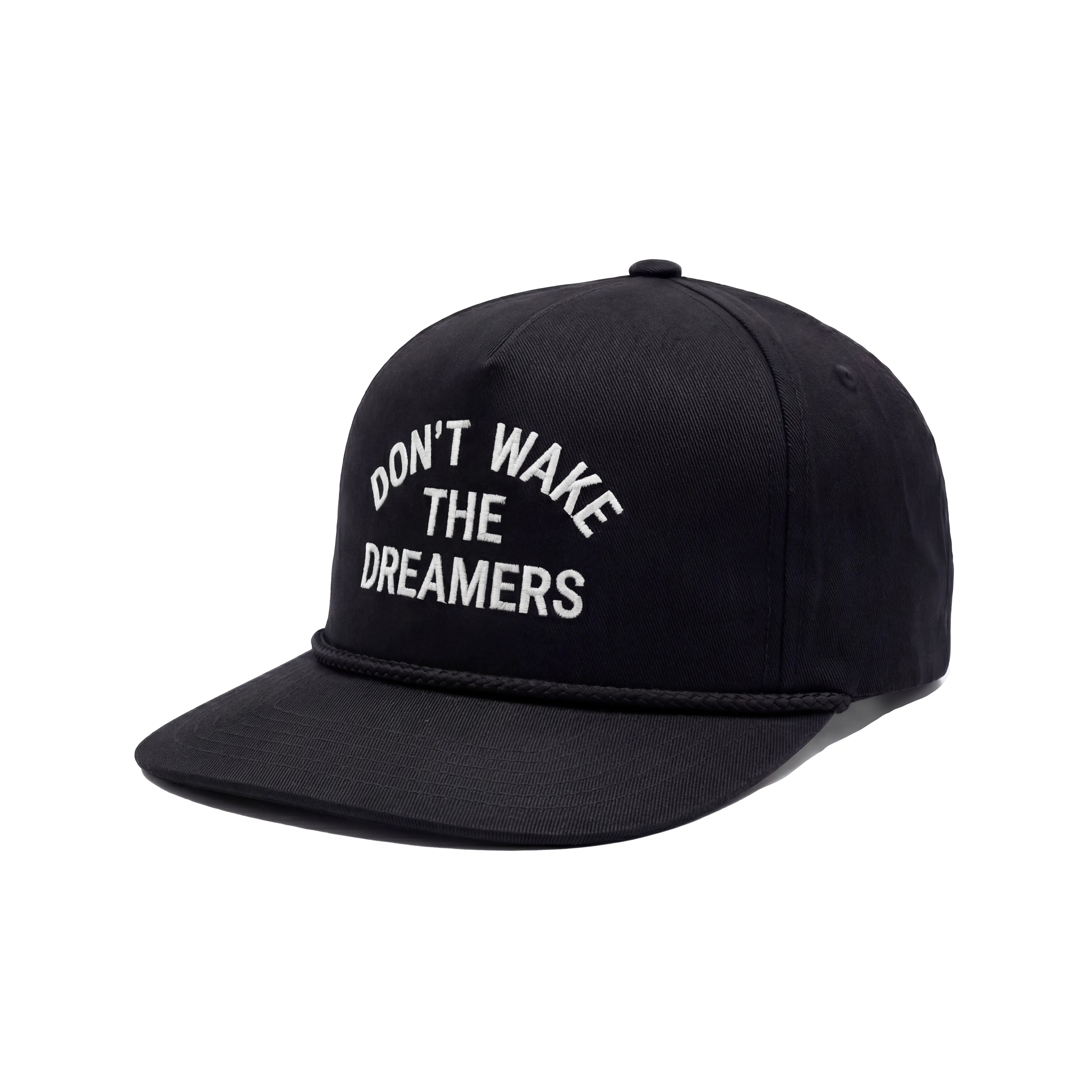 DON'T WAKE THE DREAMERS CAP - BLACK