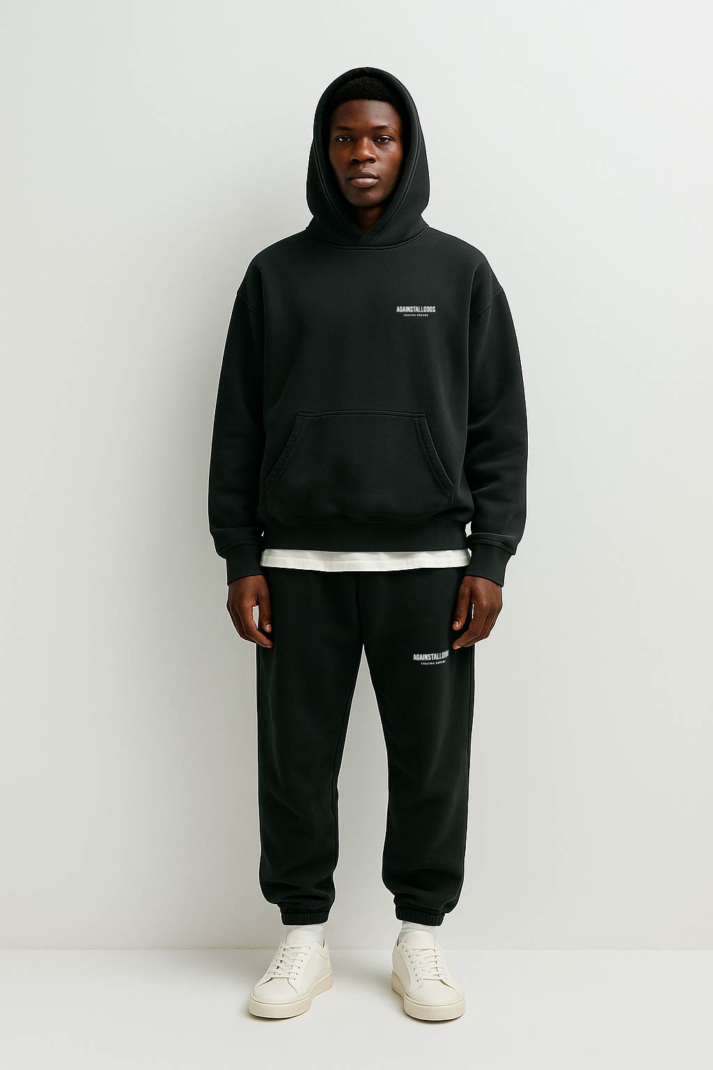 DREAMERS BLACK HEAVYWEIGHT SWEATPANTS
