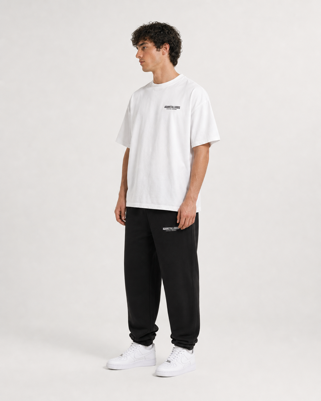DREAMERS WHITE LUXURY TEE