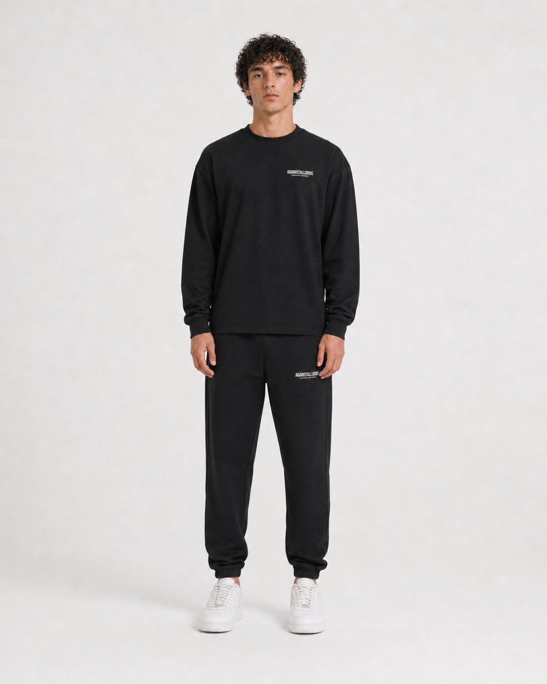DREAMERS BLACK LUXURY LONG SLEEVE TEE