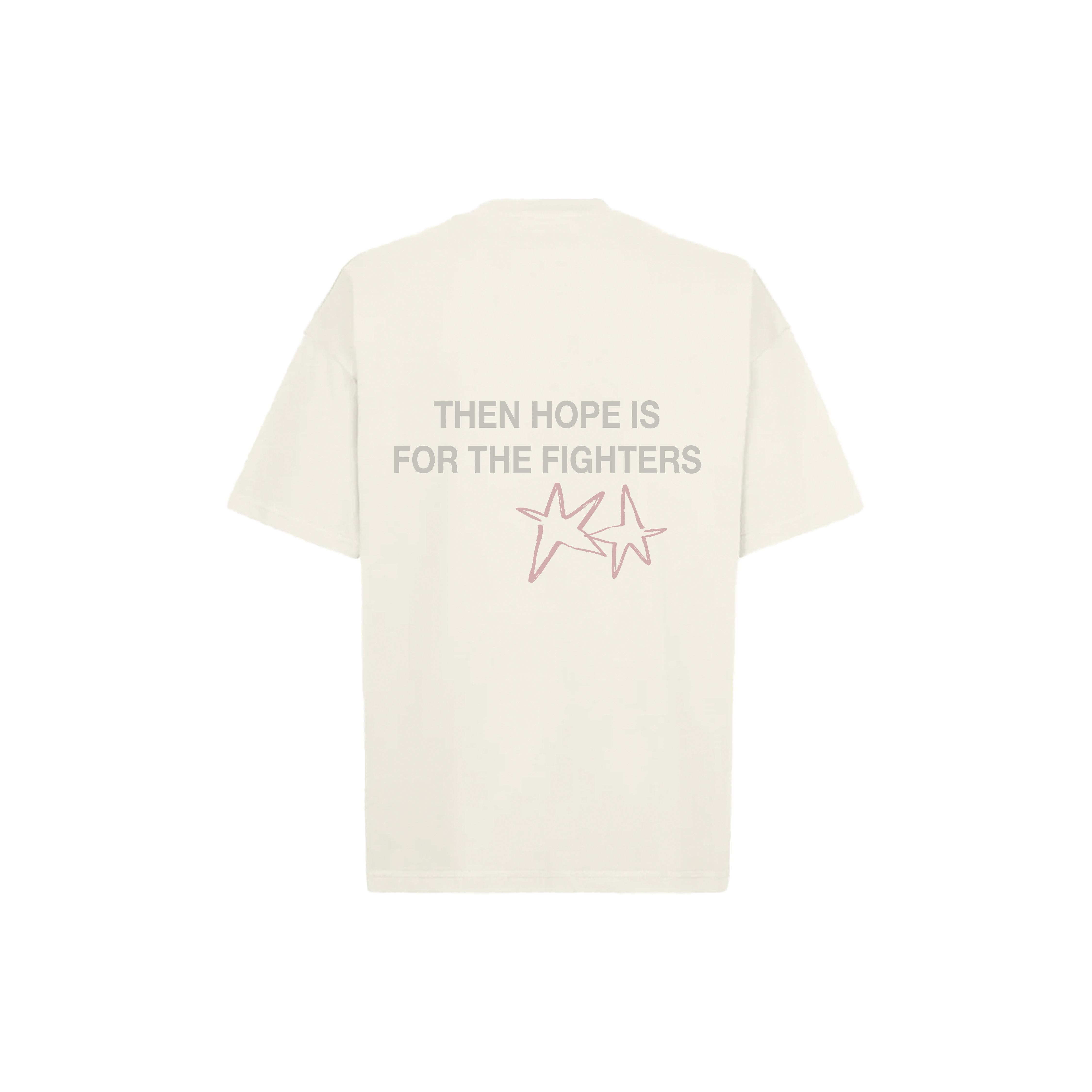 FOR THE FIGHTERS - IVORY LUXURY TEE