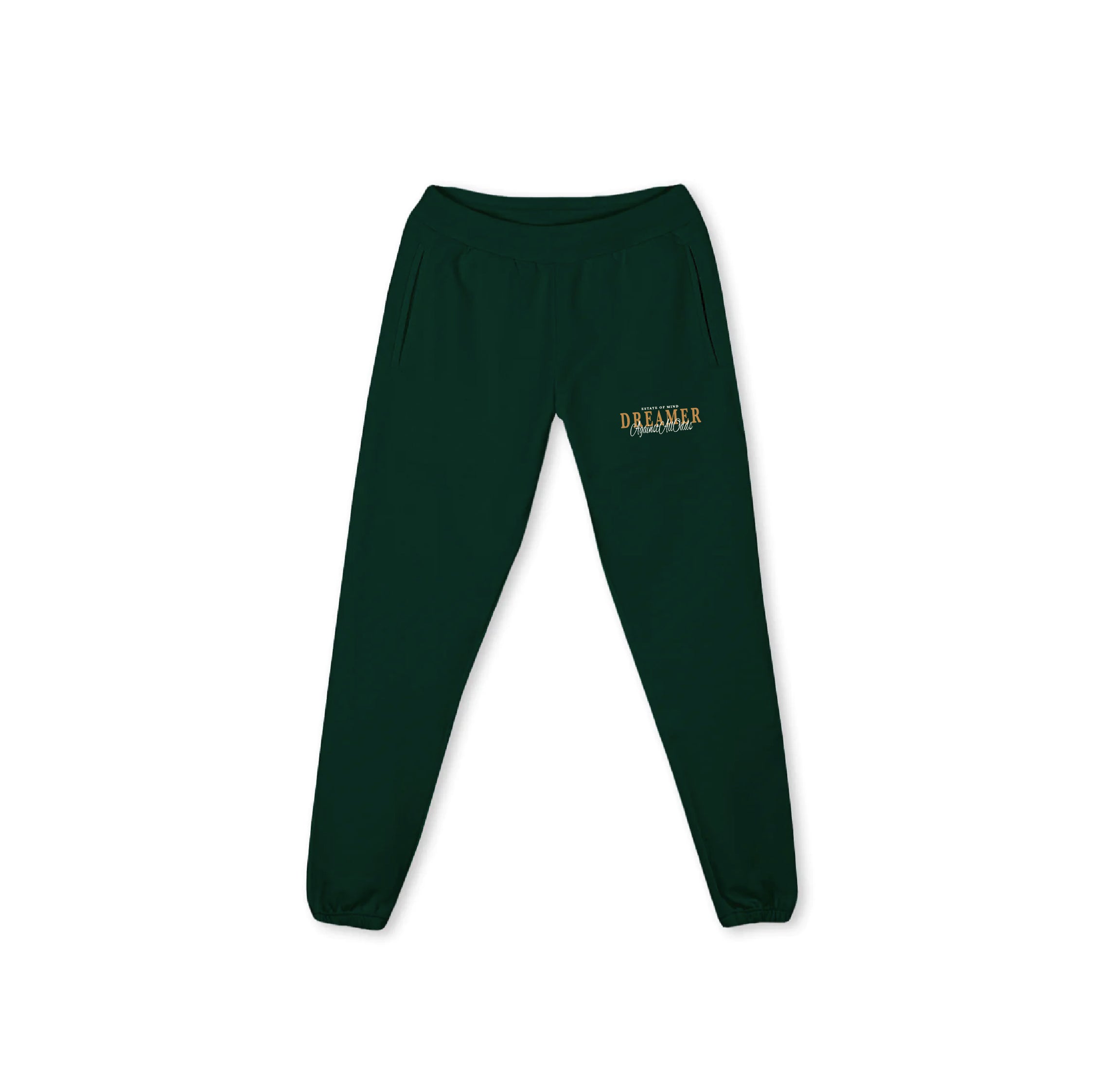 ESTATE OF MIND FRENCH TERRY SWEATPANTS - WILD GREEN