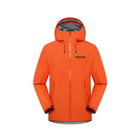 LIGHTWEIGHT RAIN JACKET - ORANGE