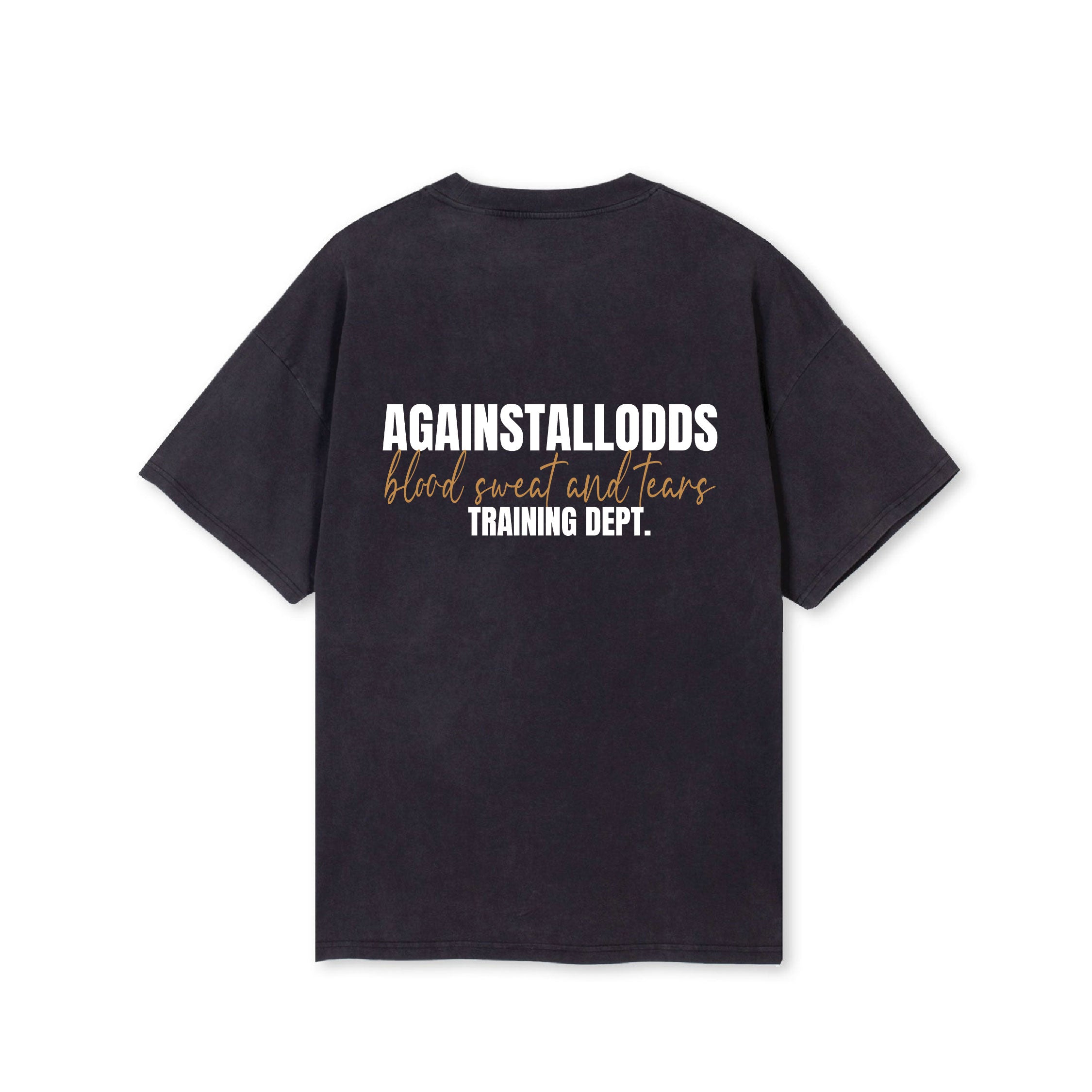 TRAINING DEPT. TEE - VINTAGE BLACK