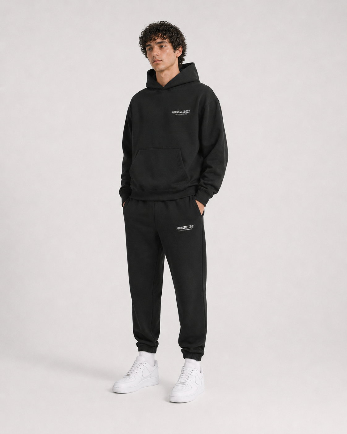 DREAMERS BLACK HEAVYWEIGHT HOODIE