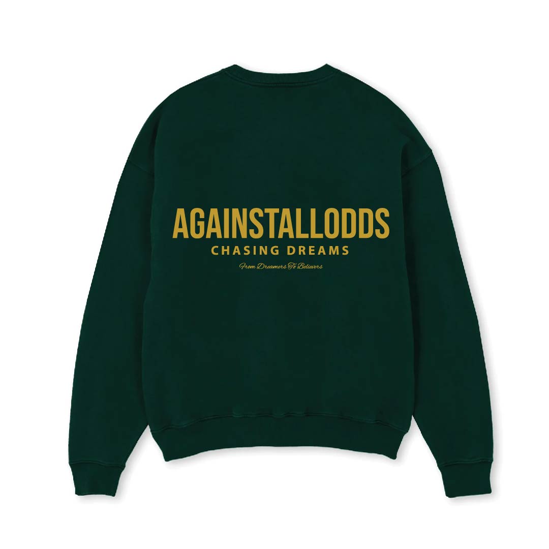 Elevated Series - Royal Green Luxury Sweatshirt