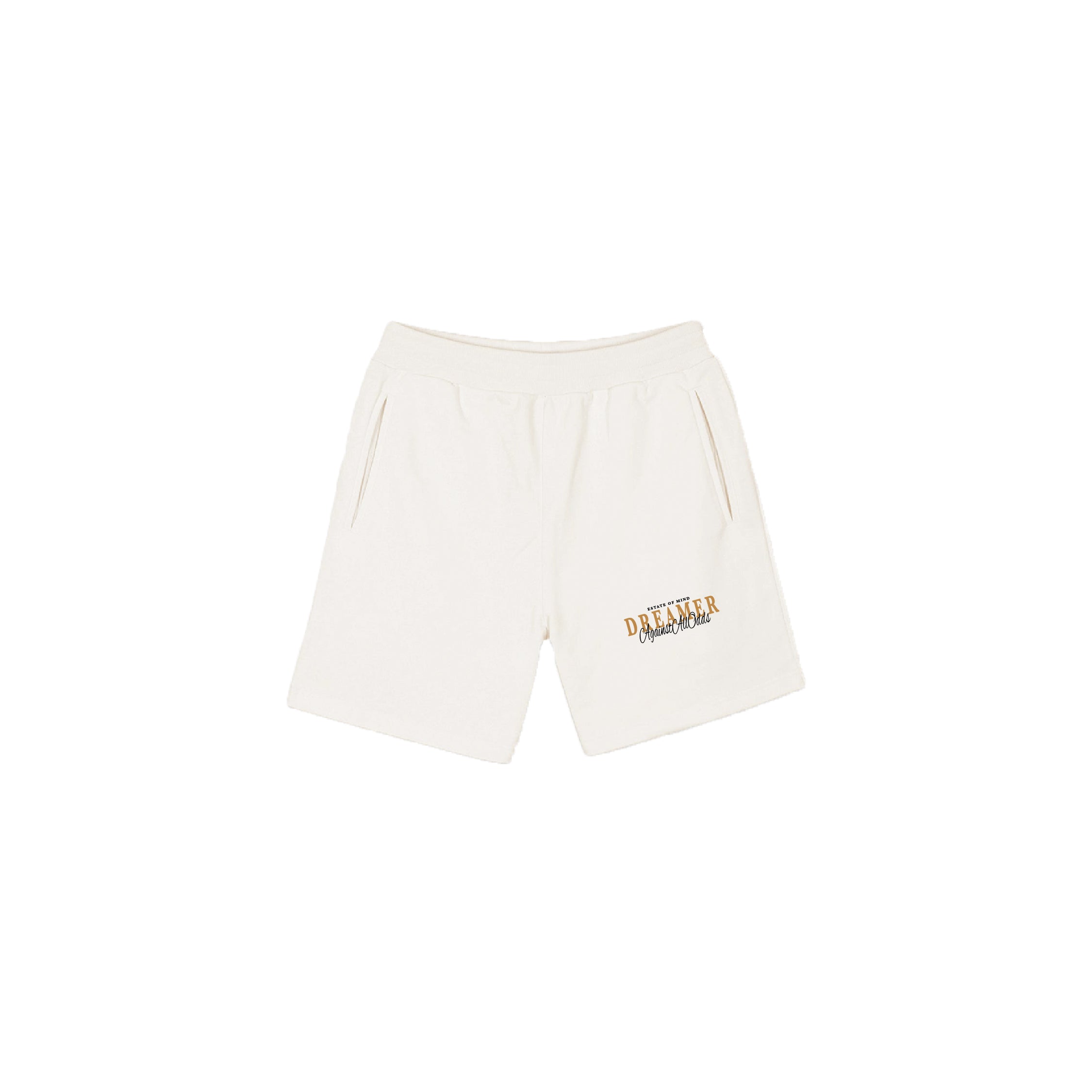 ESTATE OF MIND FRENCH TERRY SHORTS - VINTAGE WHITE