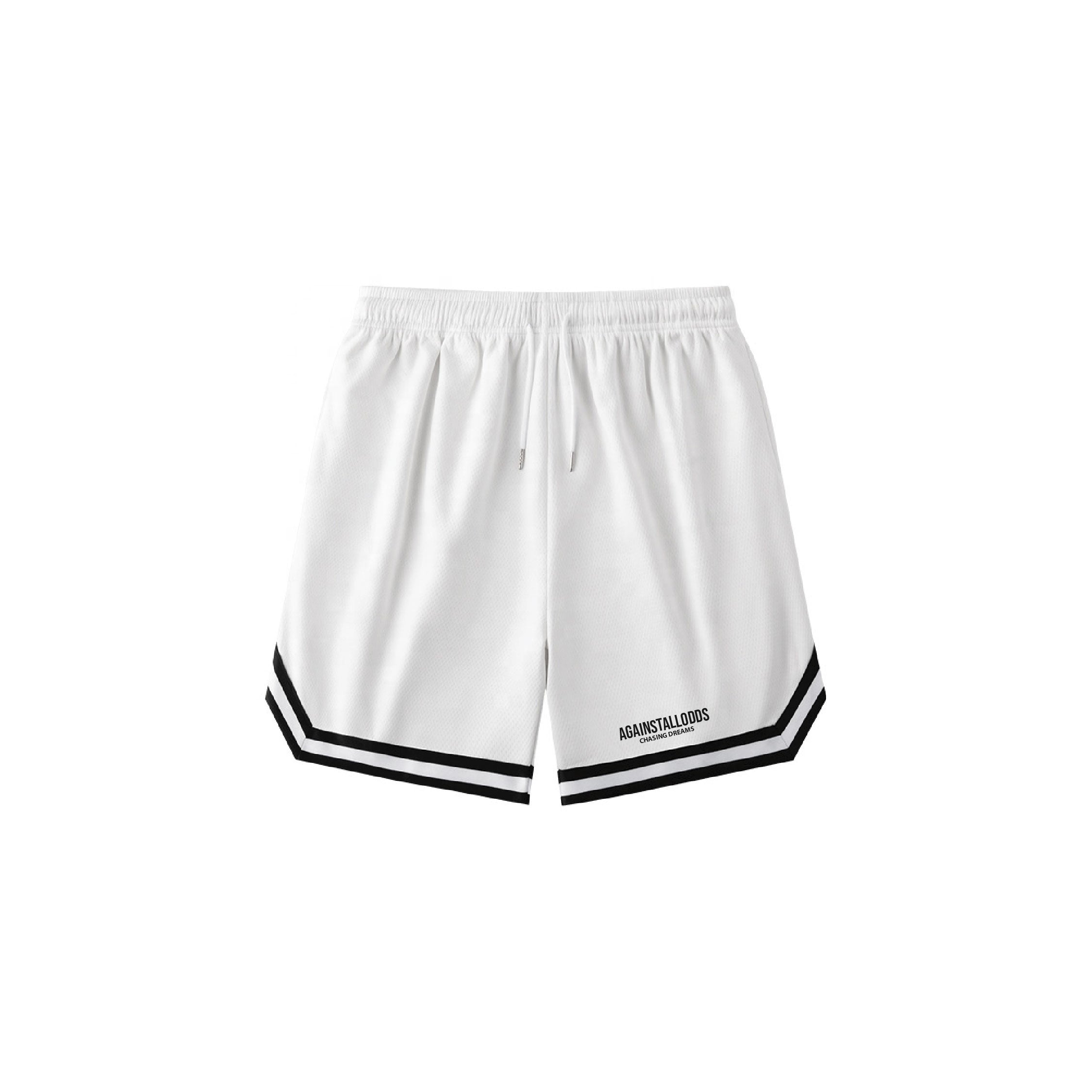 Dreamers Basketball Mesh Shorts White